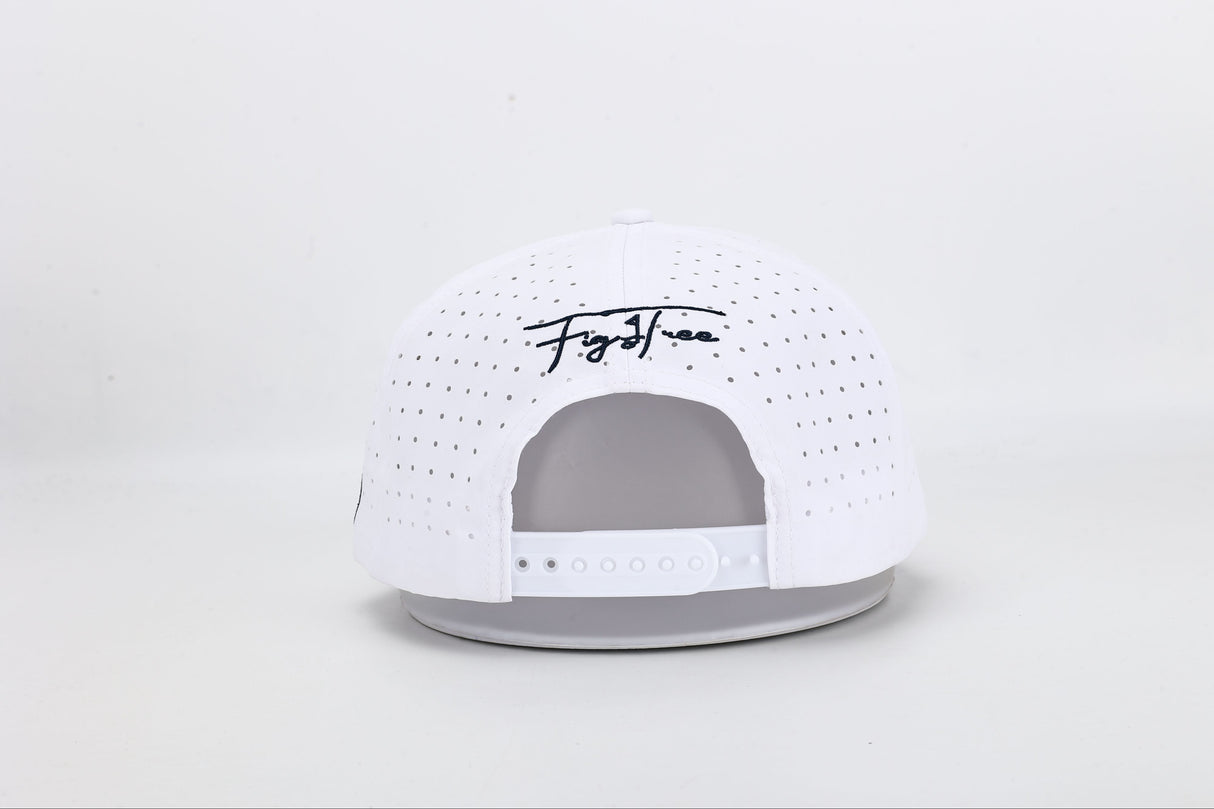 BIRDIEUP Rope SnapBack - White