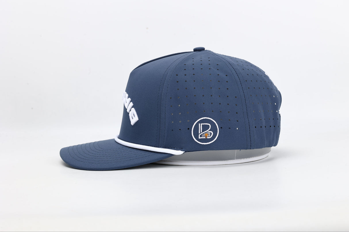 BIRDIEUP Rope Snapback - Navy