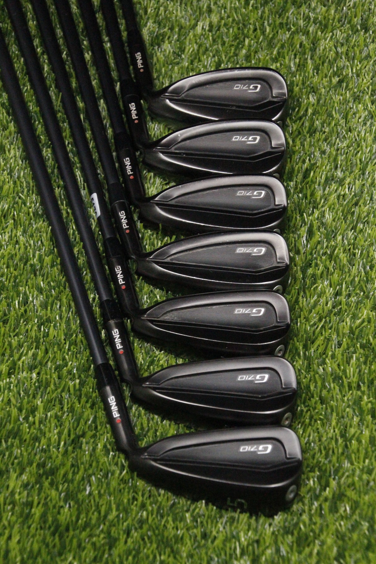 Ping G710 Iron Set 5-PW UW R Flex -1.0"