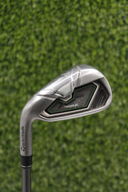 Lefty TaylorMade RocketBallz Iron Set 5-PW AW R Flex -0.25"