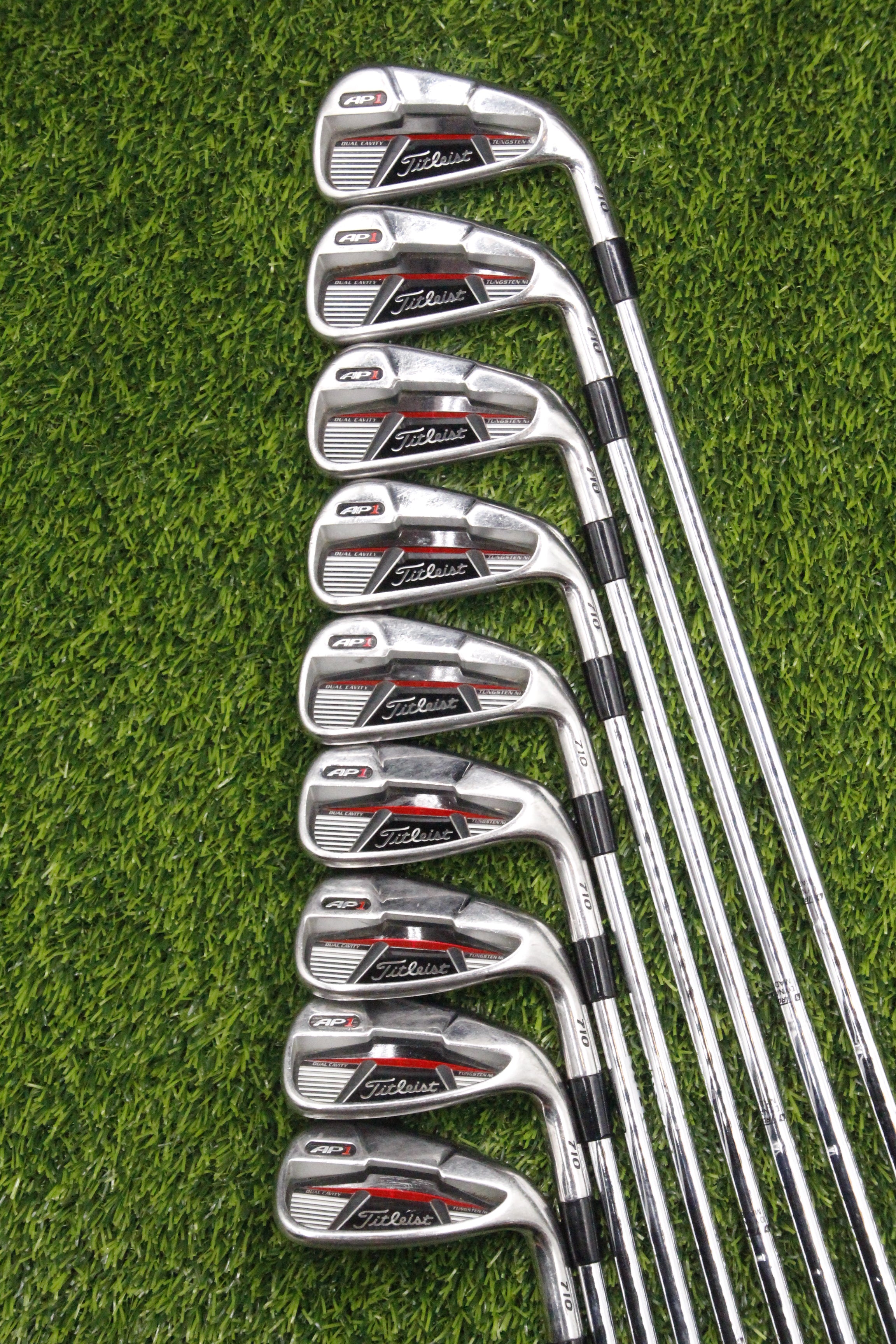 Titleist 710 AP1 Iron Set 3-PW SW S Flex -0.5"