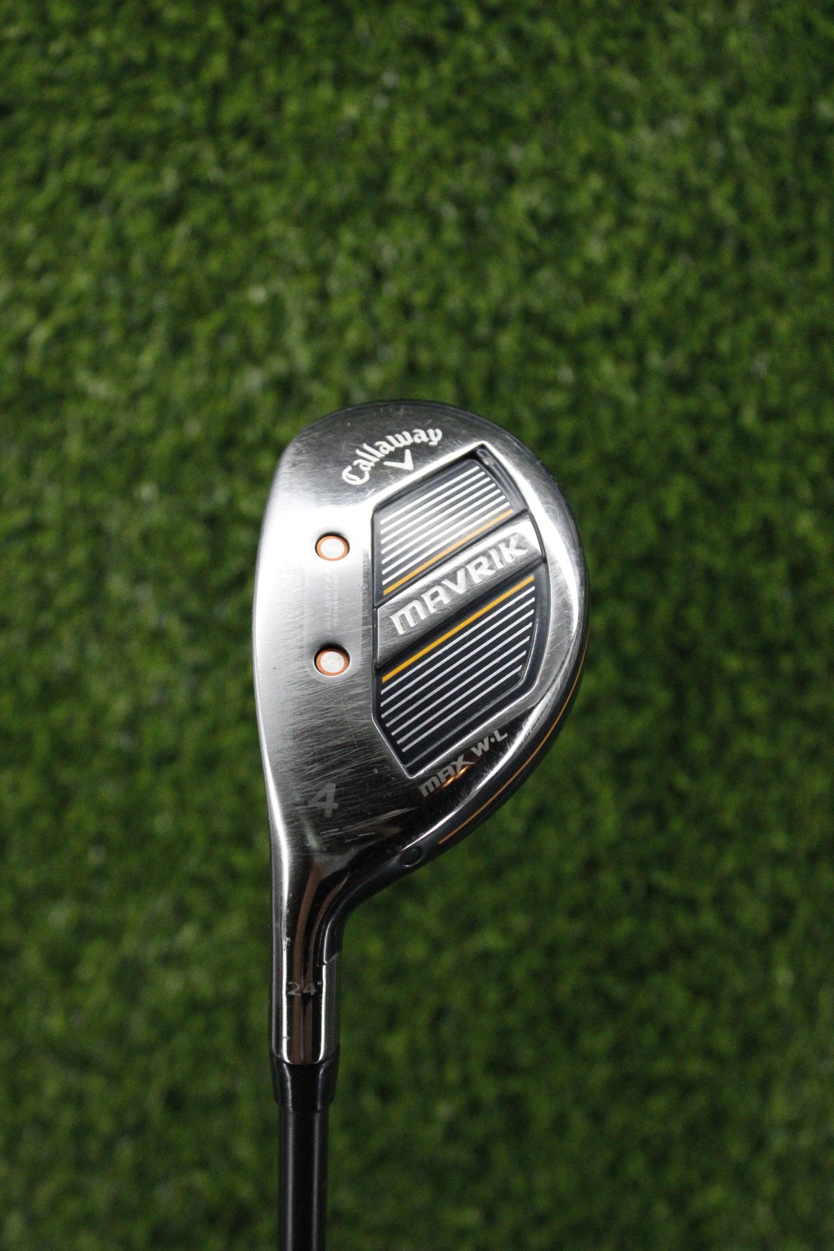 WOMEN Lefty Callaway Mavrik Max Womens Lite 24° 4 Hybrid L Flex 38.5"
