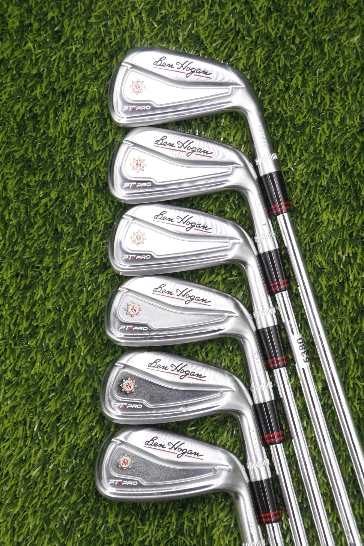 Ben Hogan PTX Pro Iron Set 5-PW R Flex +0.25"