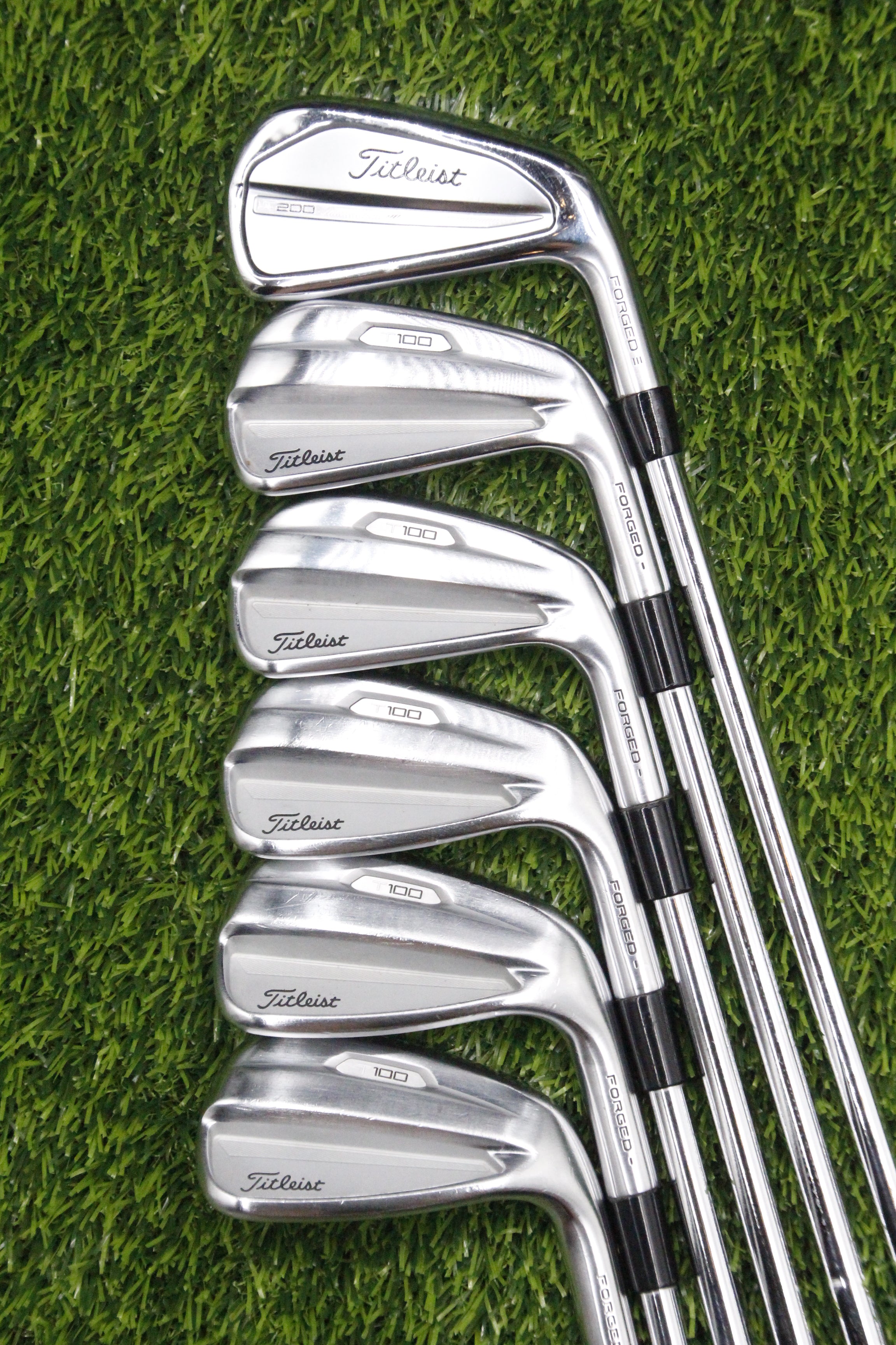 Titleist 2023 T200/2021 T100 Combo Iron Set 5-PW S Flex Std Length