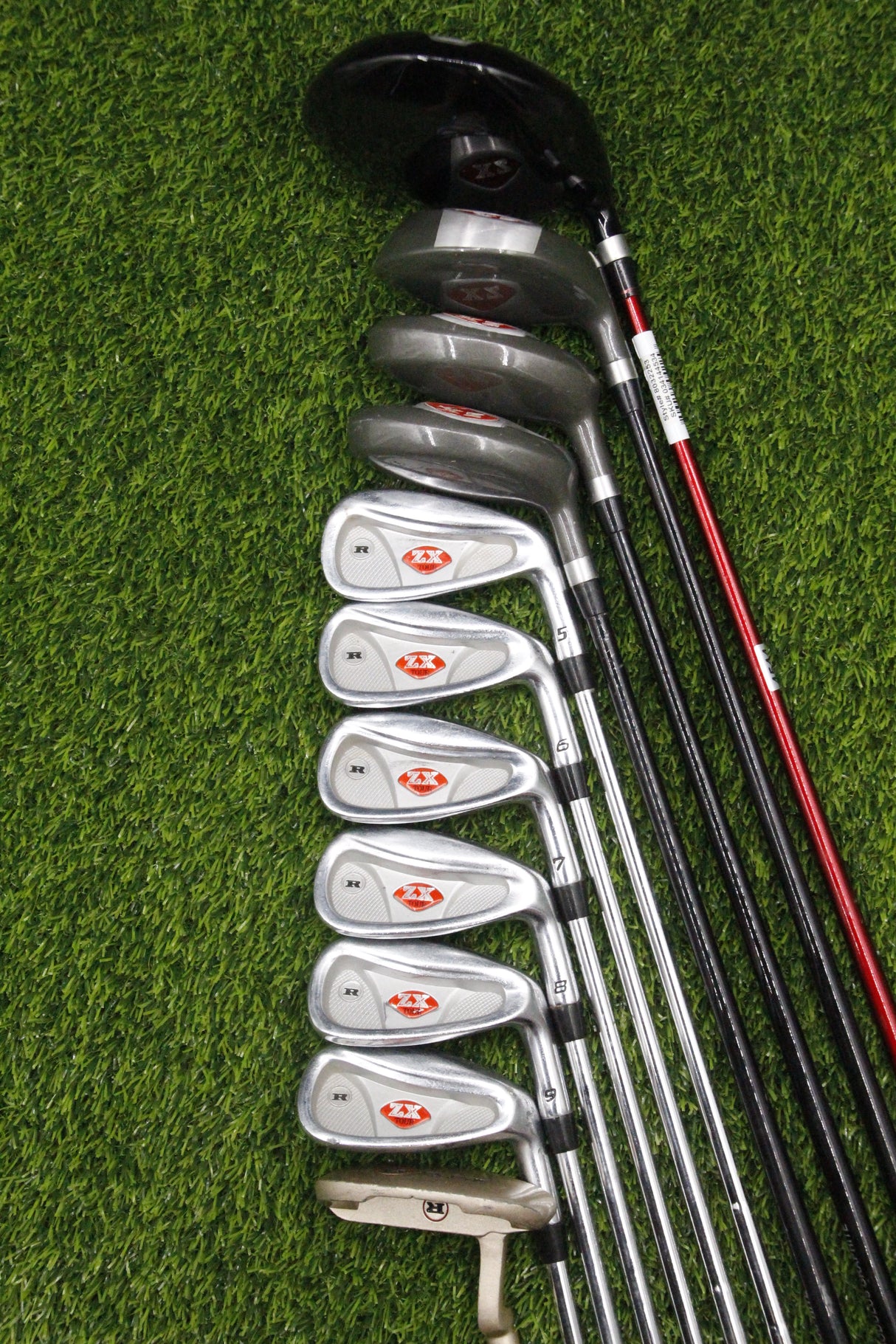 Ram ZX Tour Par Set R Flex Std Length