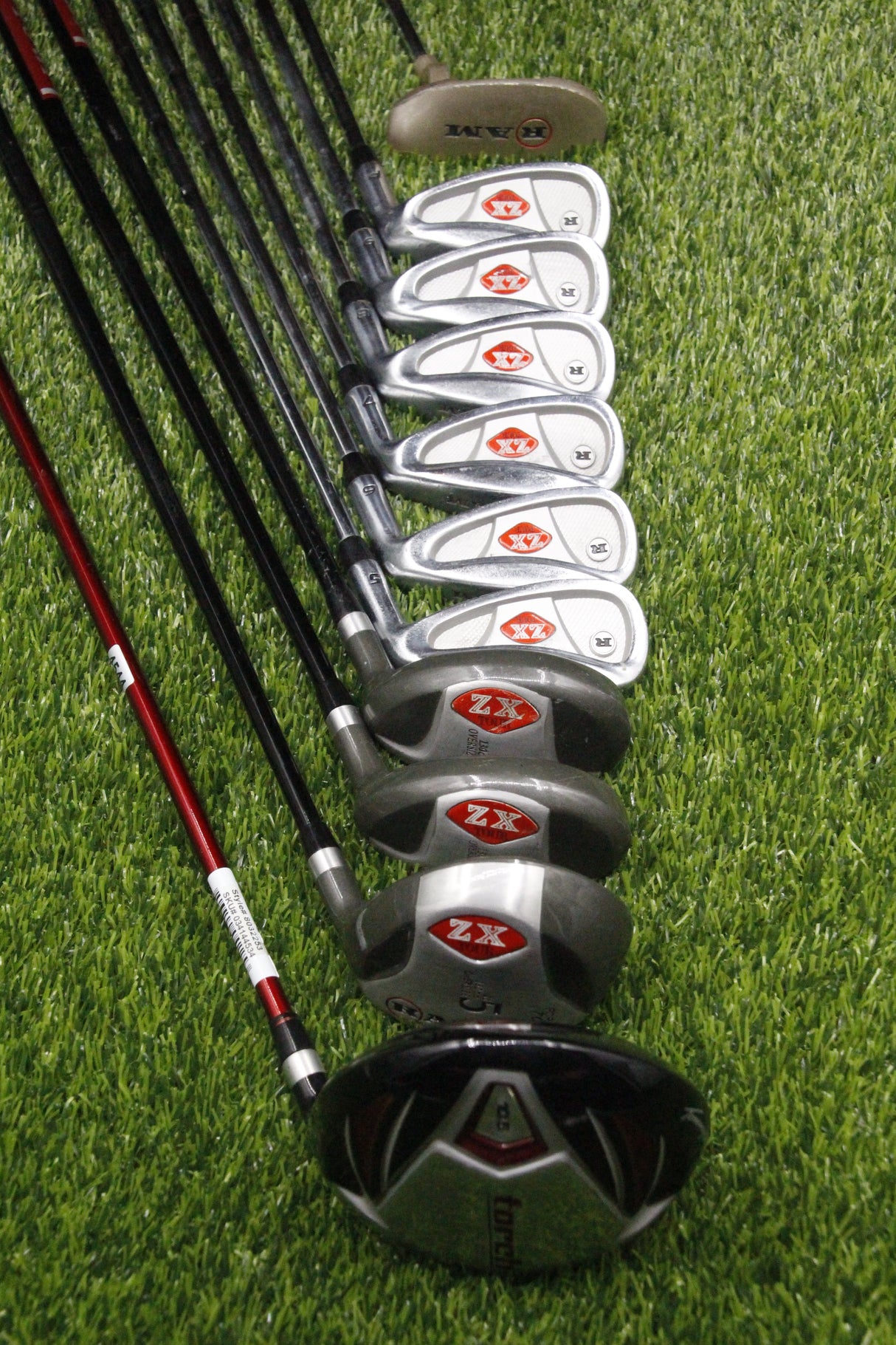 Ram ZX Tour Par Set R Flex Std Length