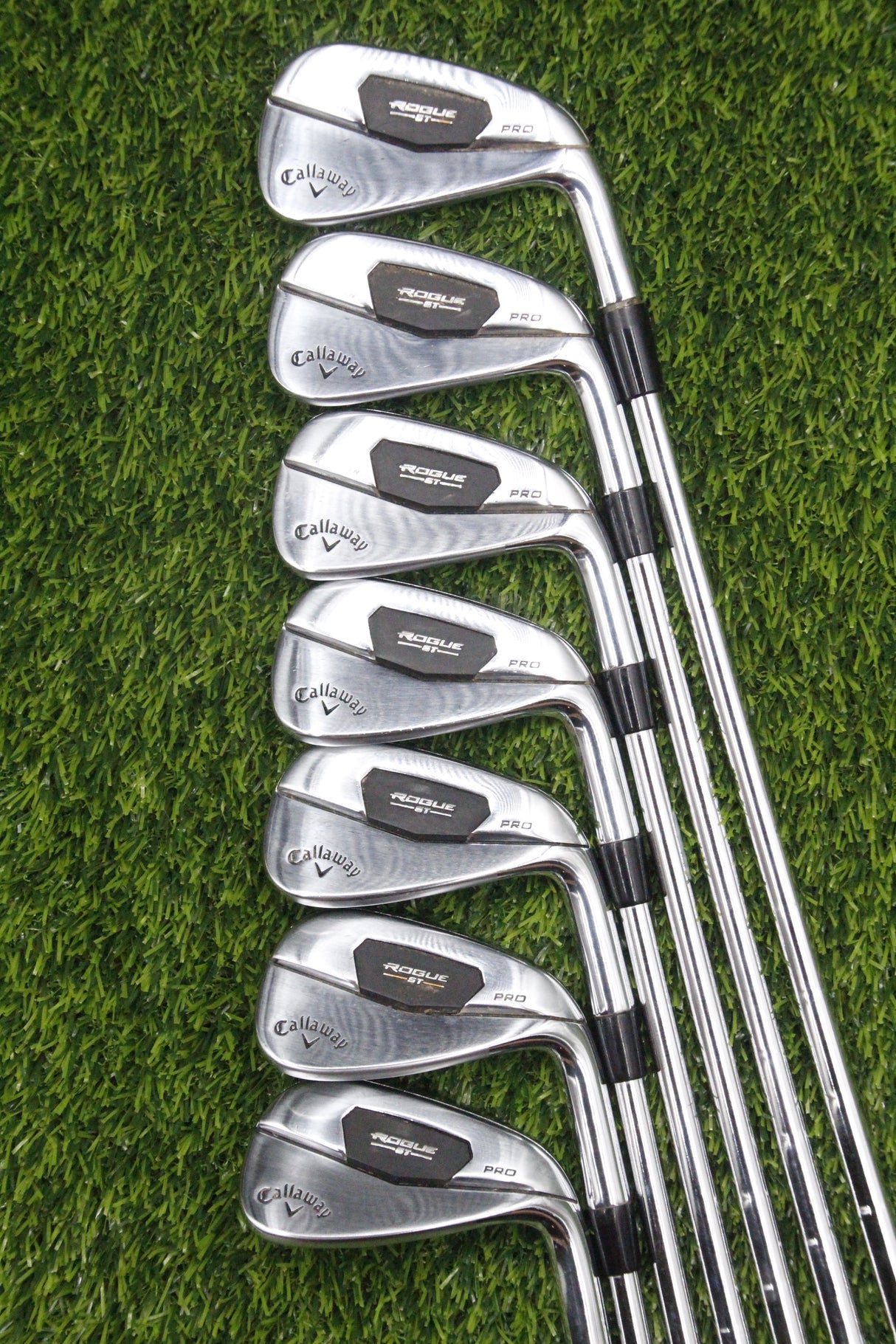 Callaway Rogue ST Pro Iron Set 5-PW AW S Flex Std