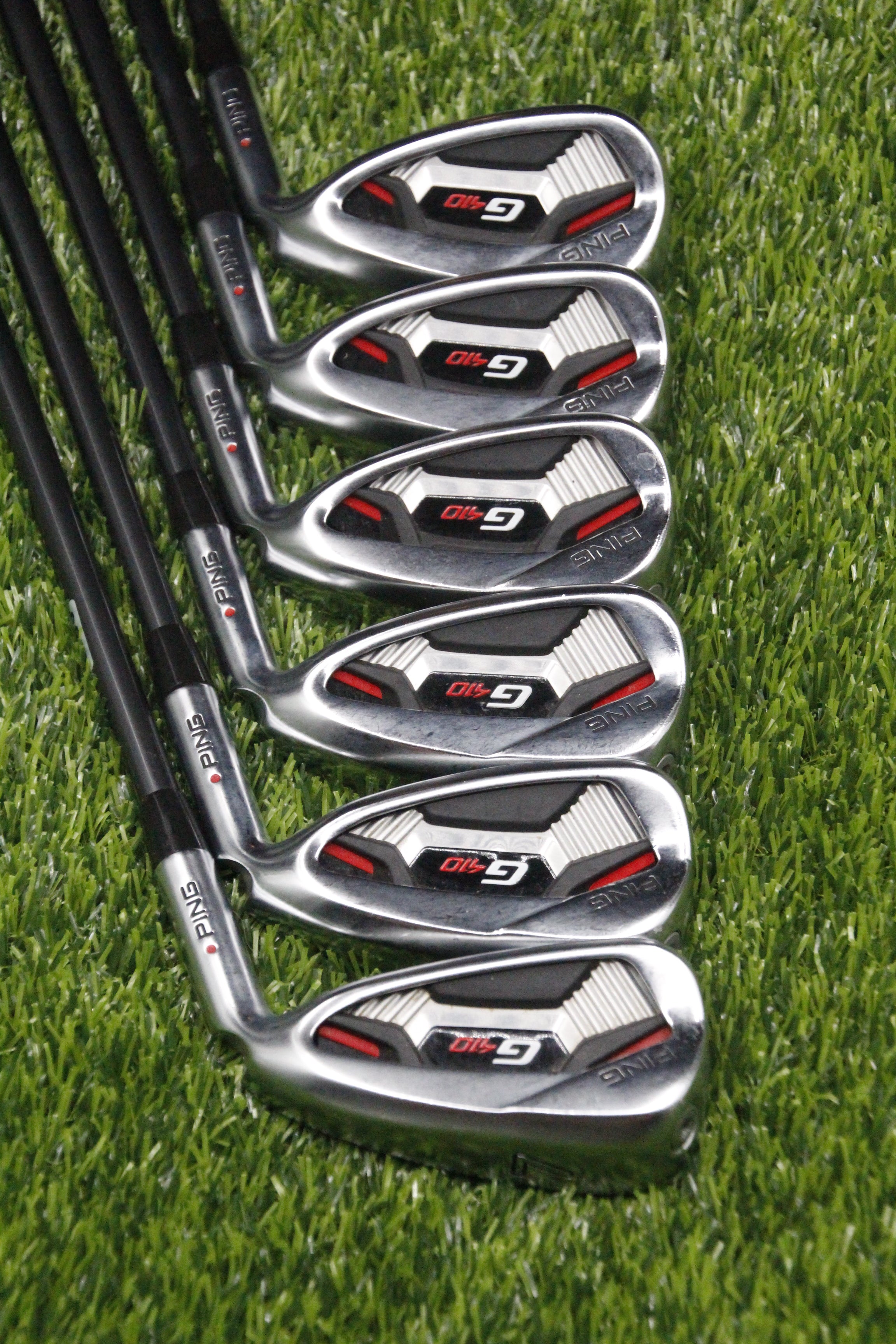 Ping G410 Iron Set 7-PW UW SW SR Flex -1.0"