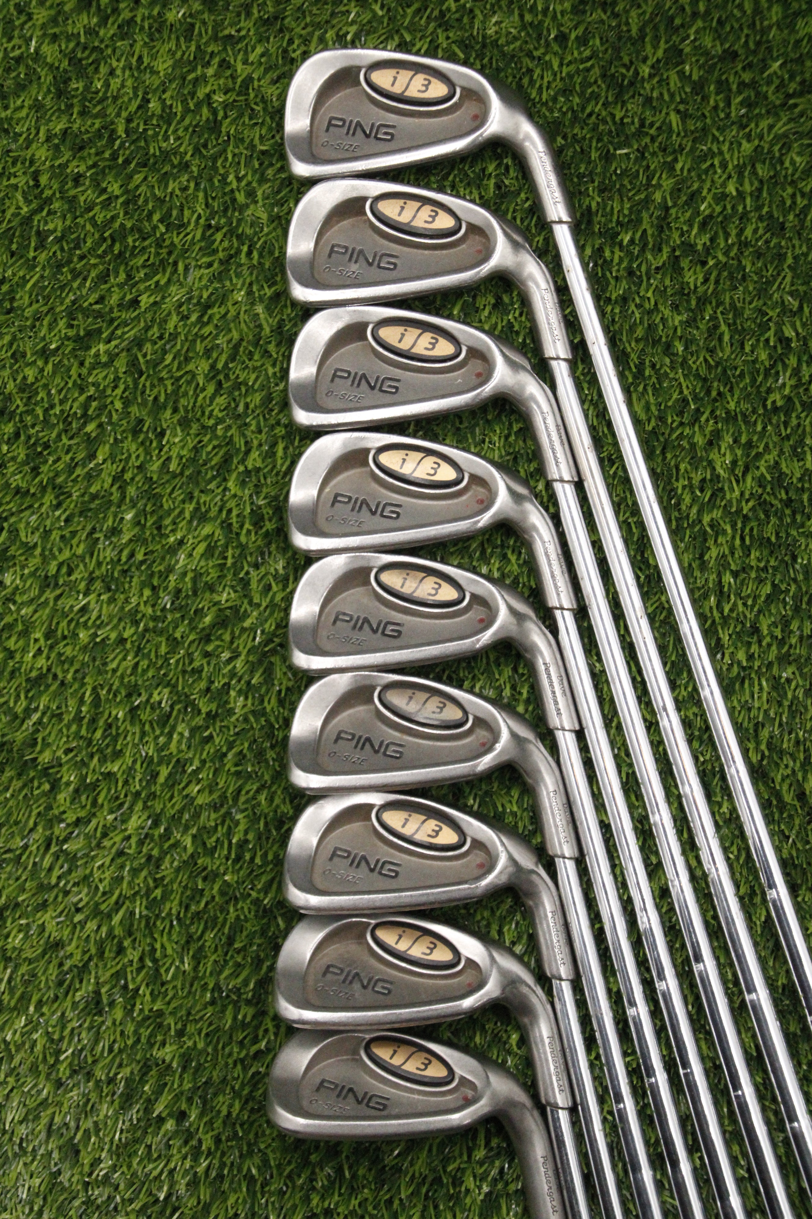 Ping i3 Oversize Iron Set 4-PW UW LW S Flex +0.5"