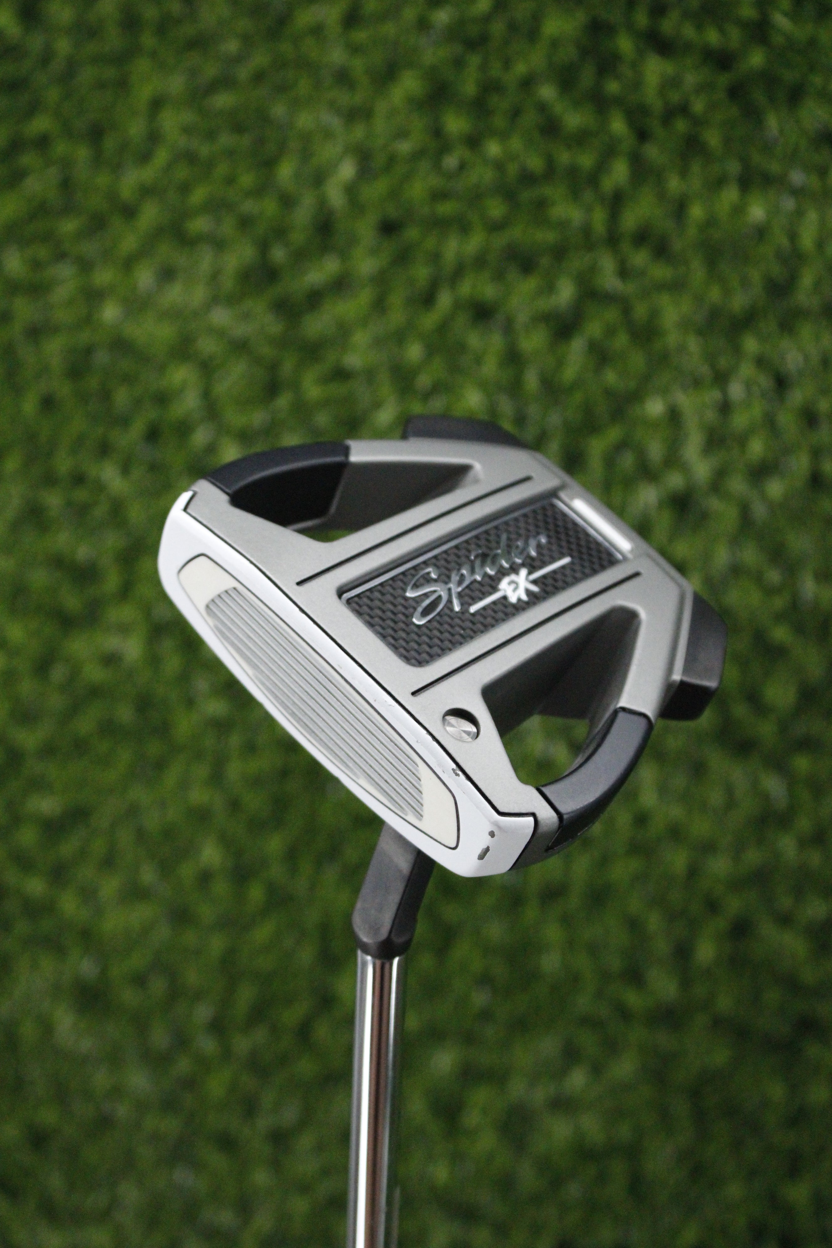 Lefty TaylorMade Spider EX Platinum Flow Neck Putter 35"