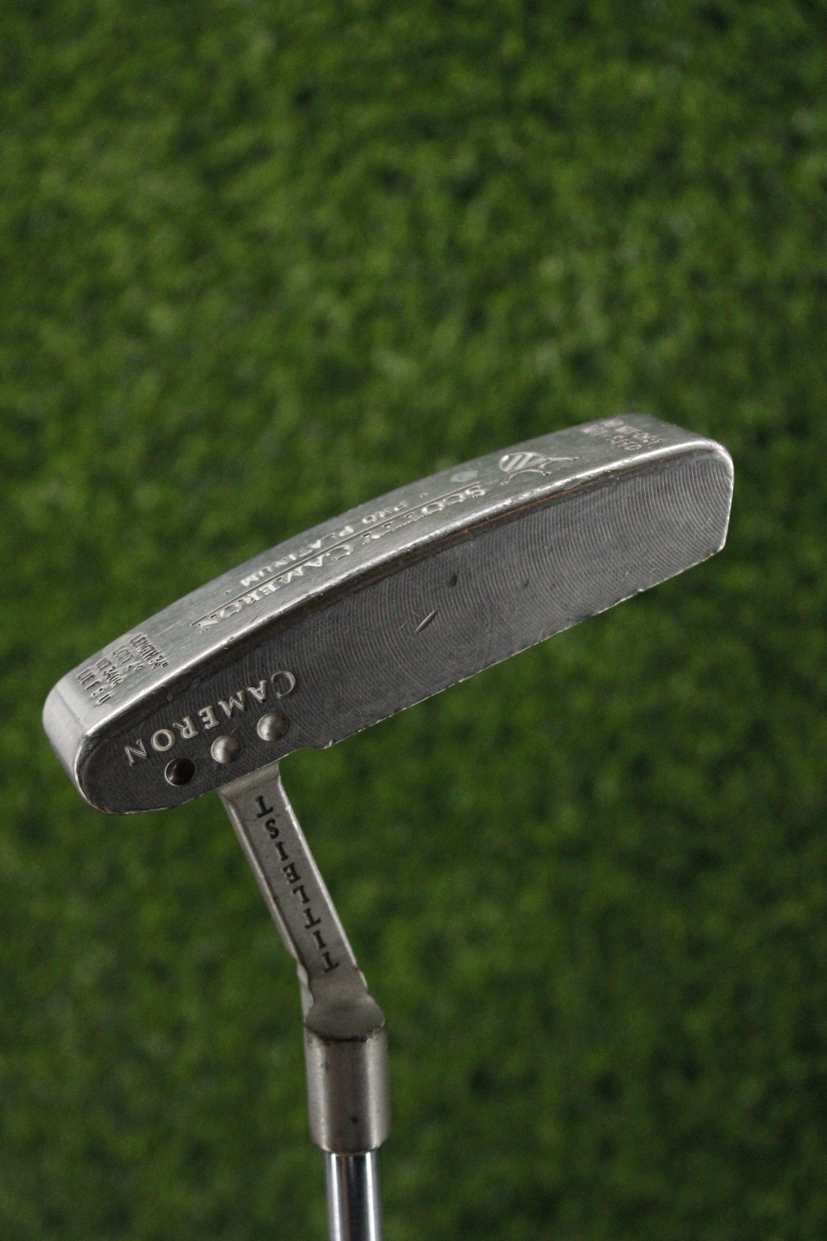 Titleist Scotty Cameron Pro Platinum Laguna Mid Slant Putter 34"