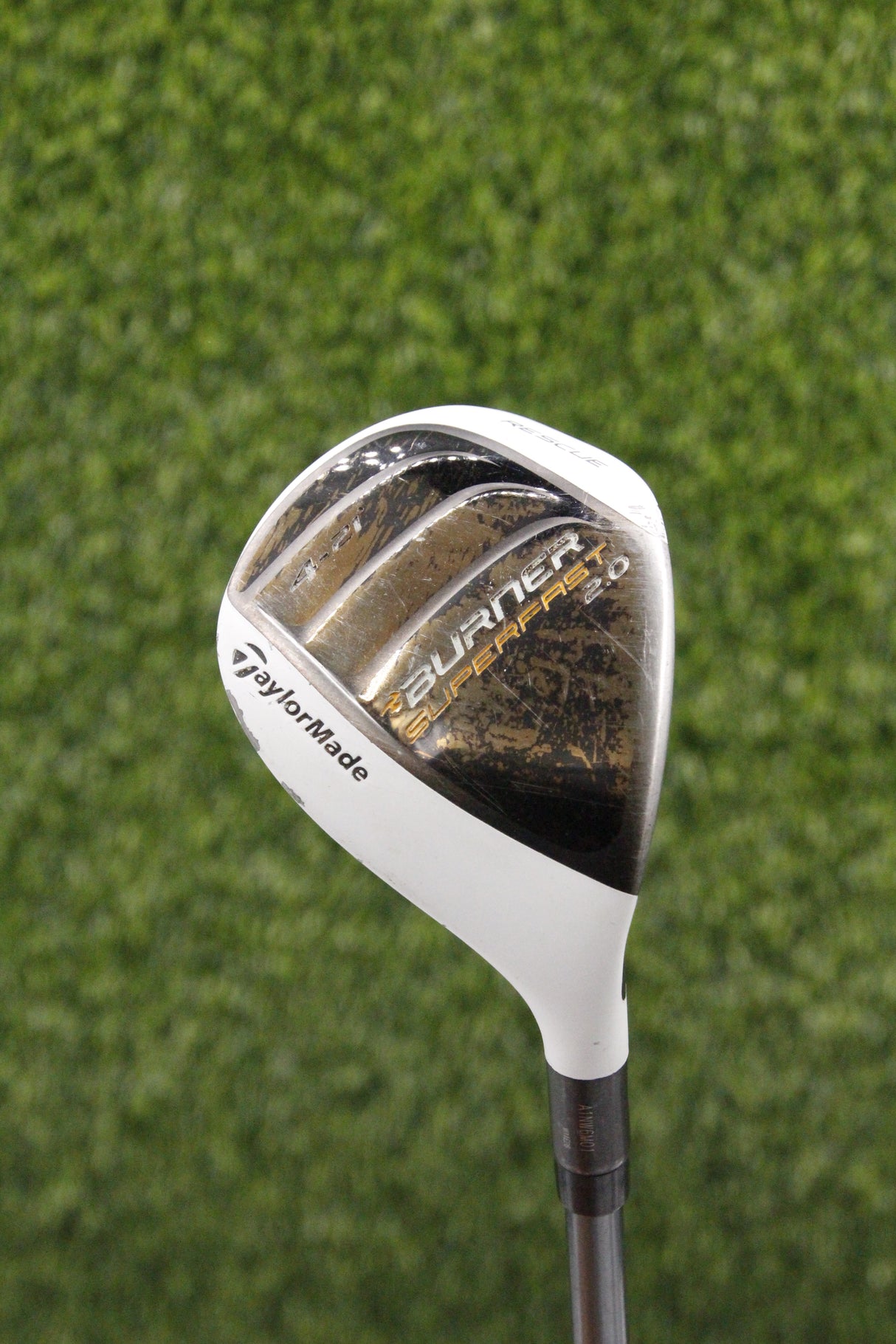 TaylorMade Burner Superfast 2.0 Rescue 21° 4 Hybrid R Flex 40.5"