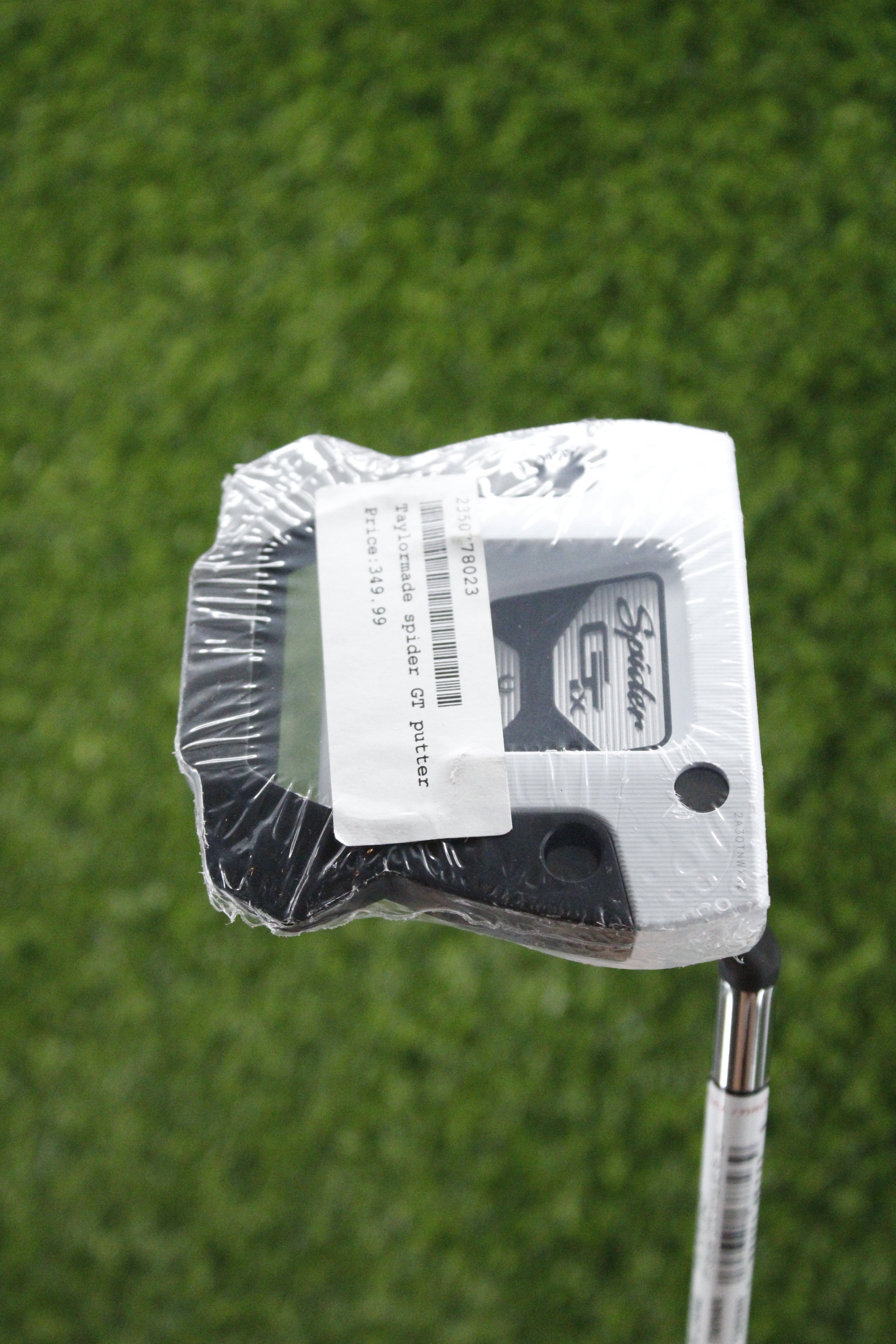 NEW TaylorMade Spider GTx Small Slant White Putter 35"