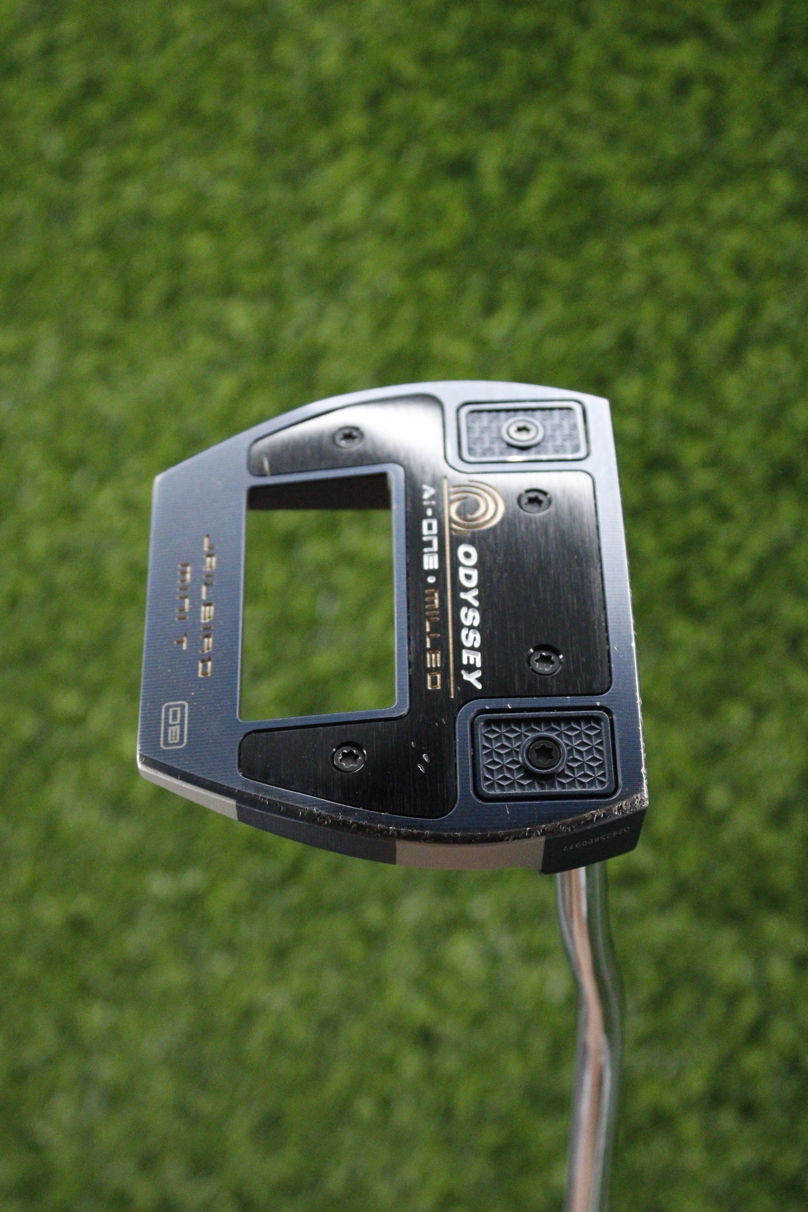 Odyssey Ai-ONE Milled Jailbird Mini T Putter 34.5" w/ HC