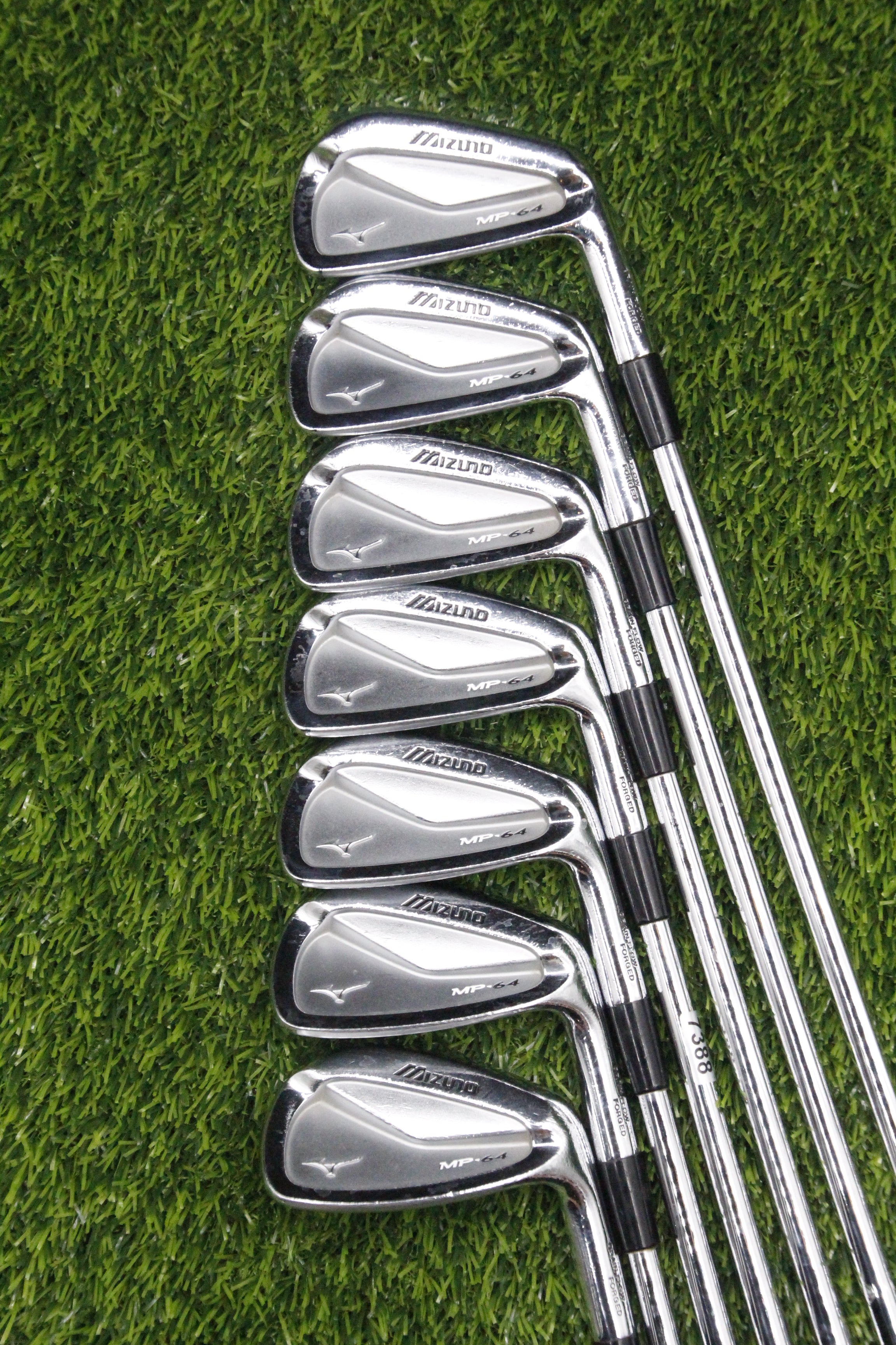 Mizuno MP-64 Iron Set 4-PW S Flex Std Length