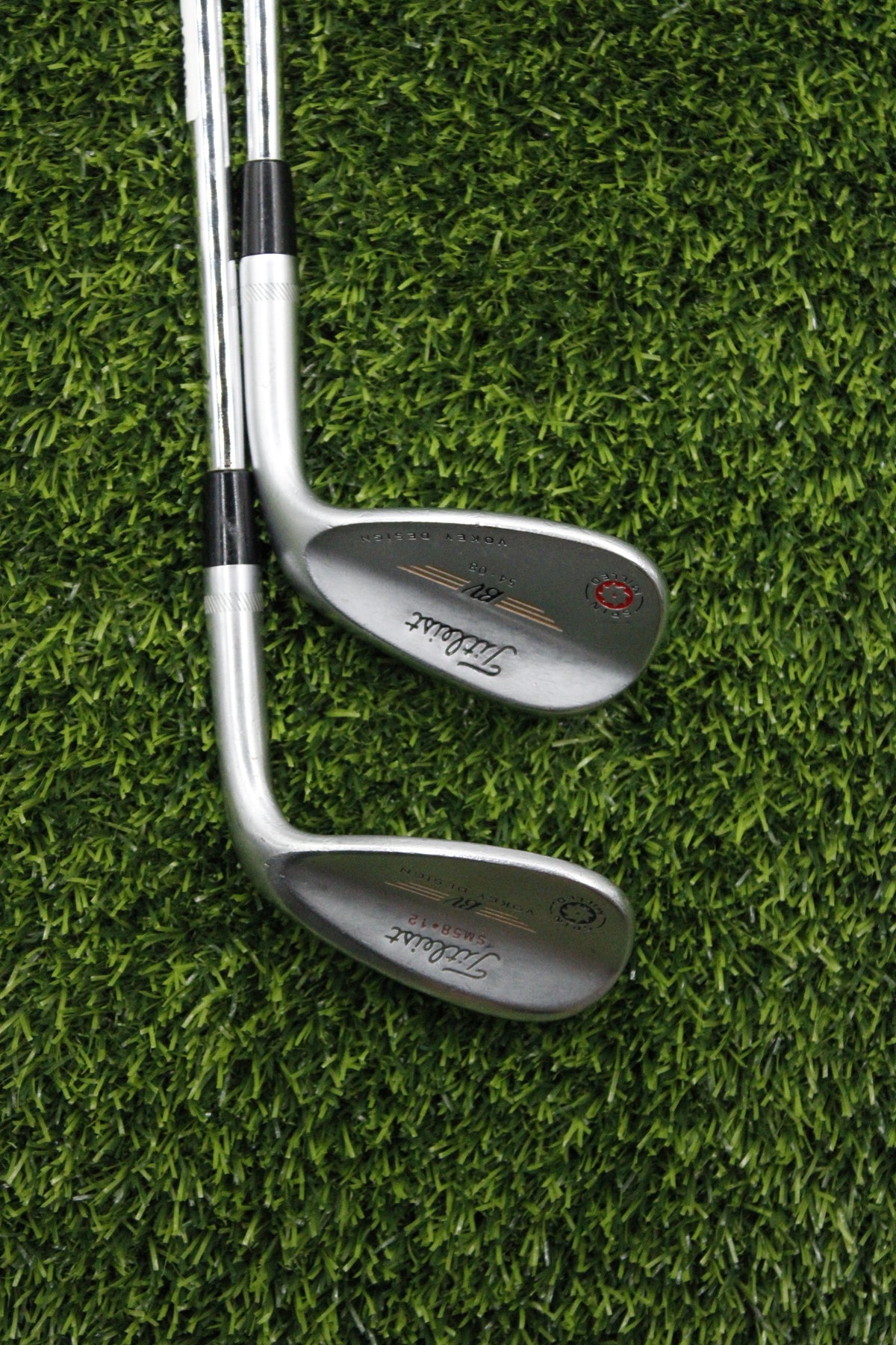 Titleist 2009 Vokey Spin Milled Chrome 54° 58° Wedge Set Wedge Flex