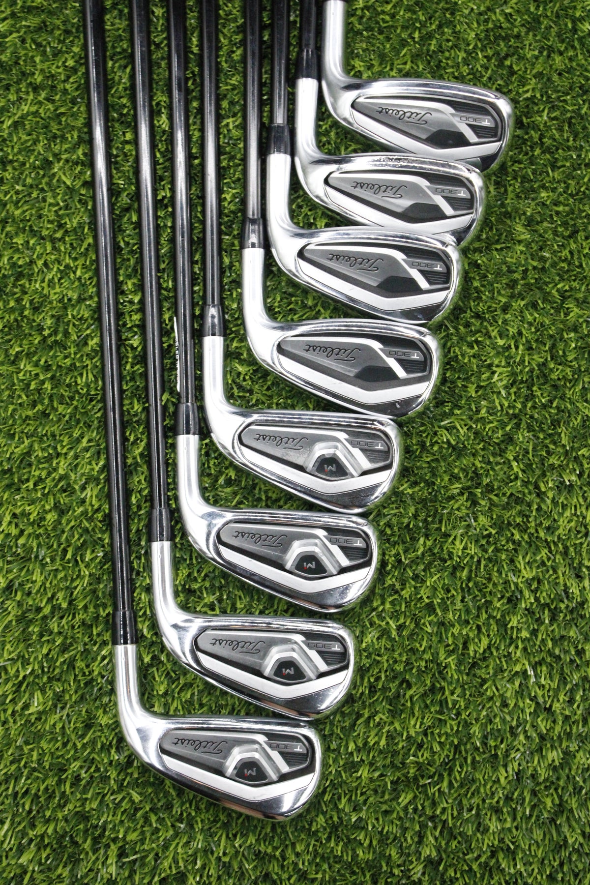 Titleist 2021 T300 Iron Set 4-PW AW S Flex -0.5"