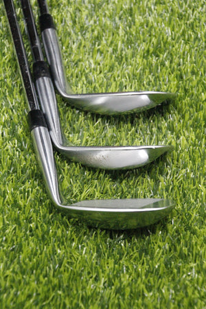 Lefty Mizuno T20 Satin Chrome 50° 55° 60° Wedge Set XS Flex