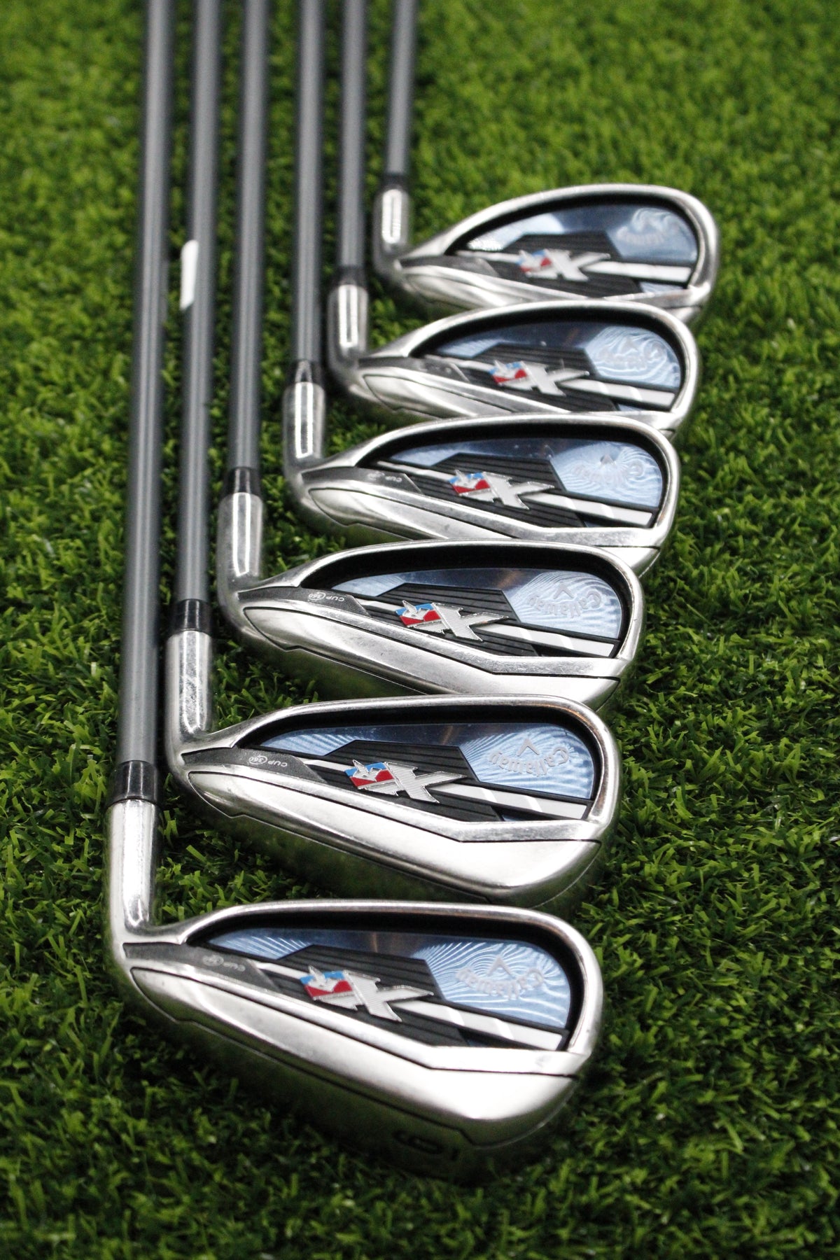 WOMEN Callaway XR Iron Set 6-PW SW L Flex Std Length