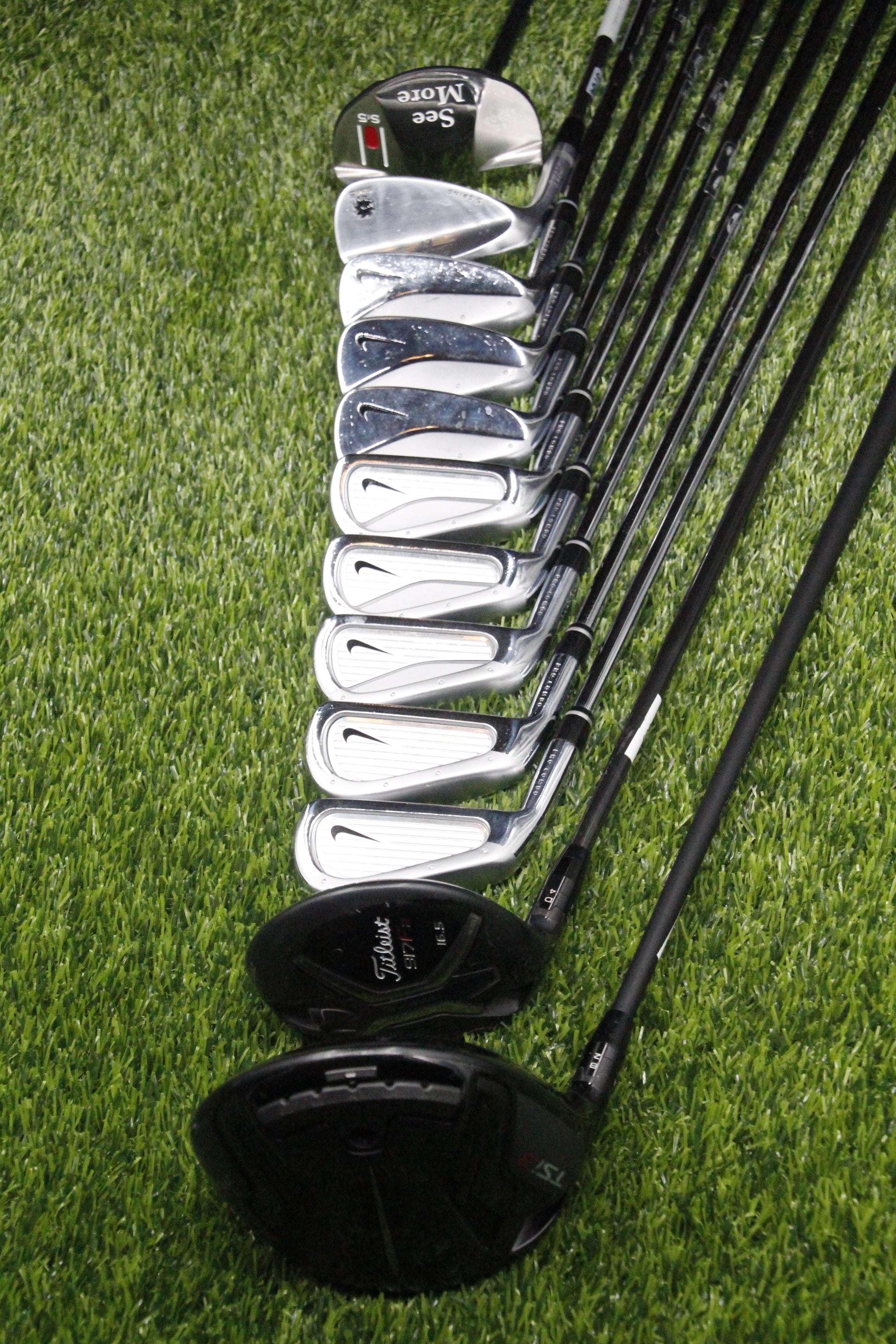Lefty Nike Forged Pro Combo Par Set S Flex Std Length