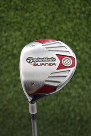 Lefty TaylorMade 2007 Burner Steel 15° 3 Wood S Flex 42.25"