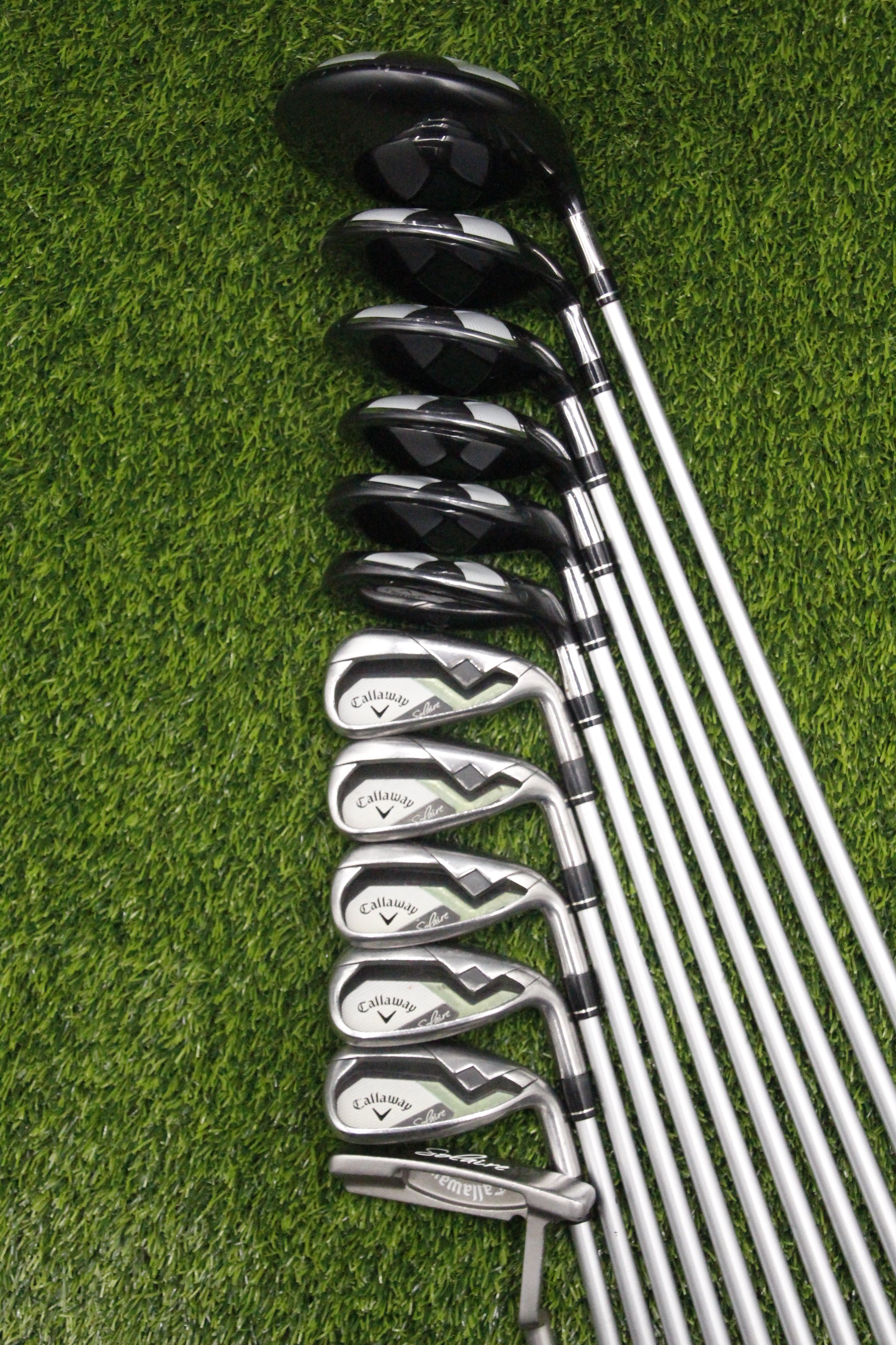 WOMEN Callaway 2014 Solaire Gems Green Birdie Set L Flex Std Length