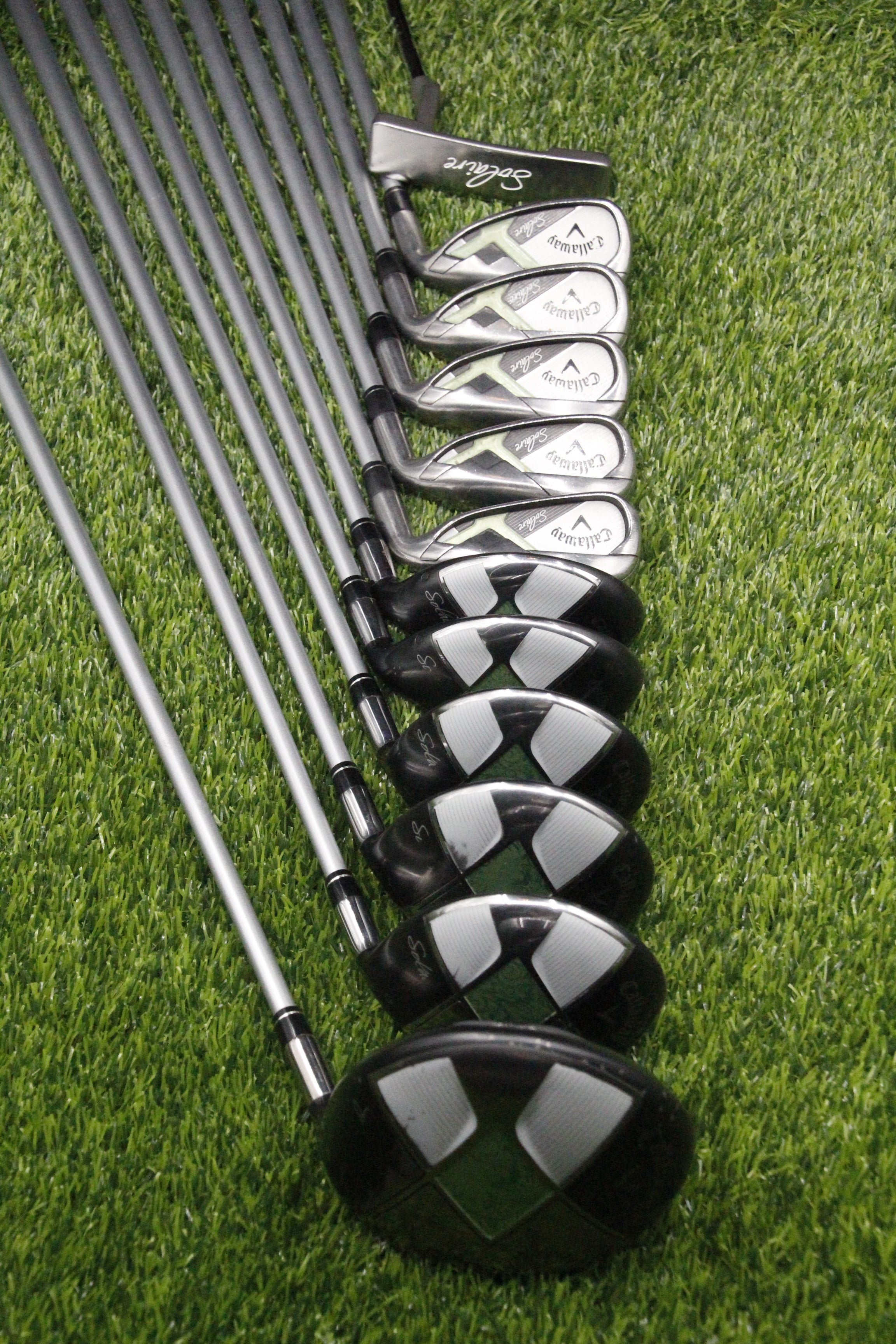 WOMEN Callaway 2014 Solaire Gems Green Birdie Set L Flex Std Length