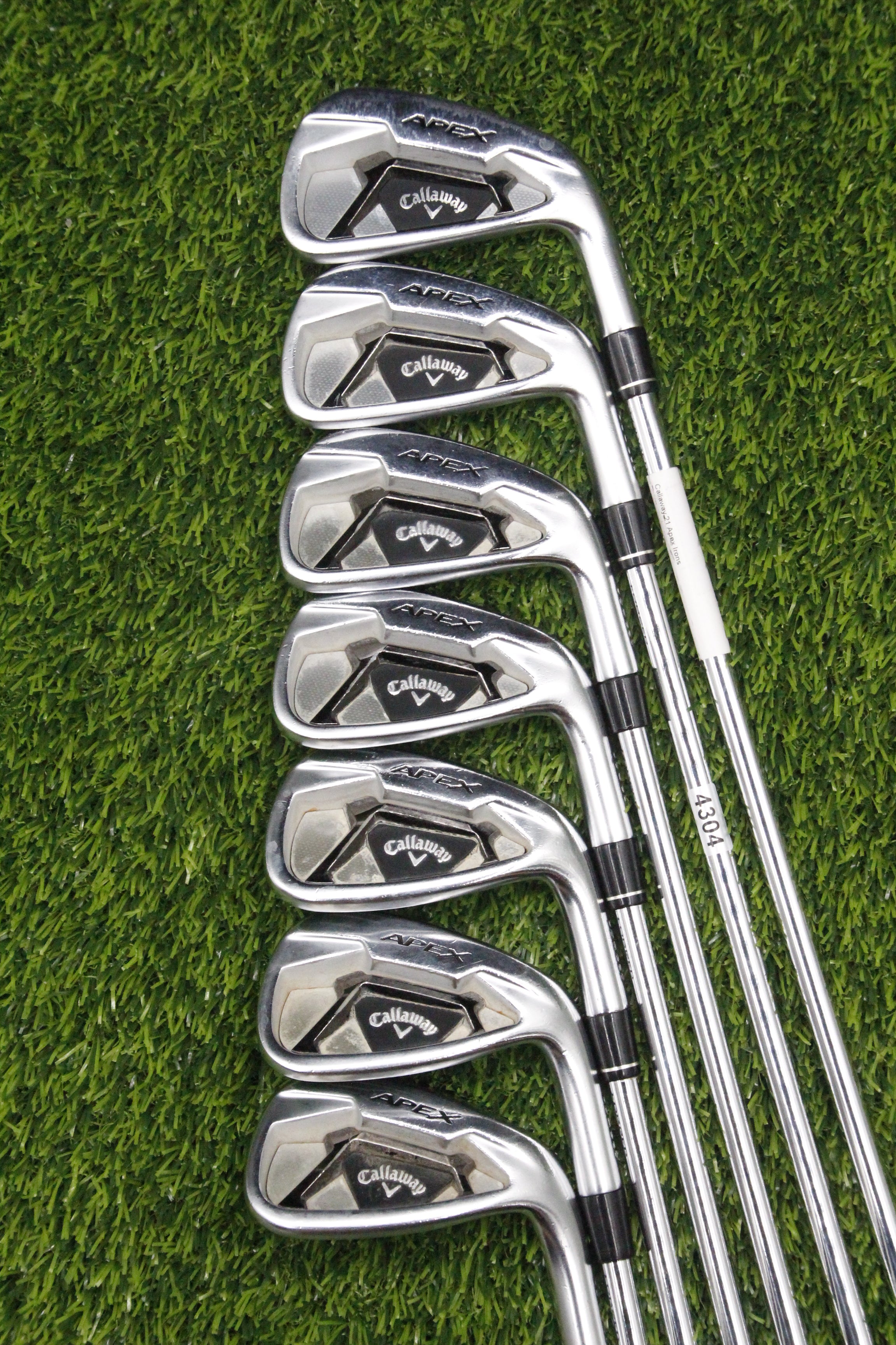 Callaway Apex 21 Iron Set 5-PW AW R Flex -0.25"
