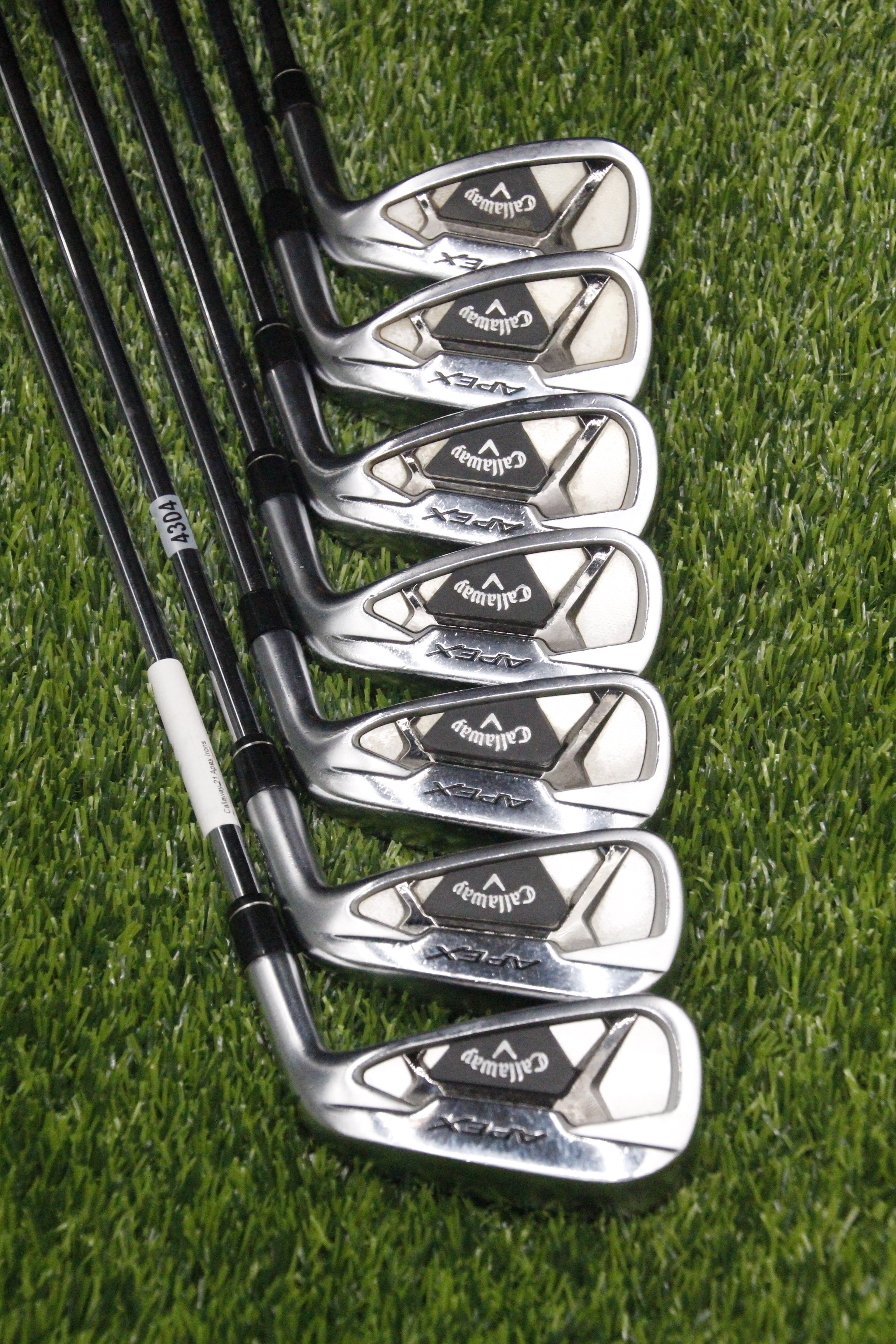 Callaway Apex 21 Iron Set 5-PW AW R Flex -0.25"