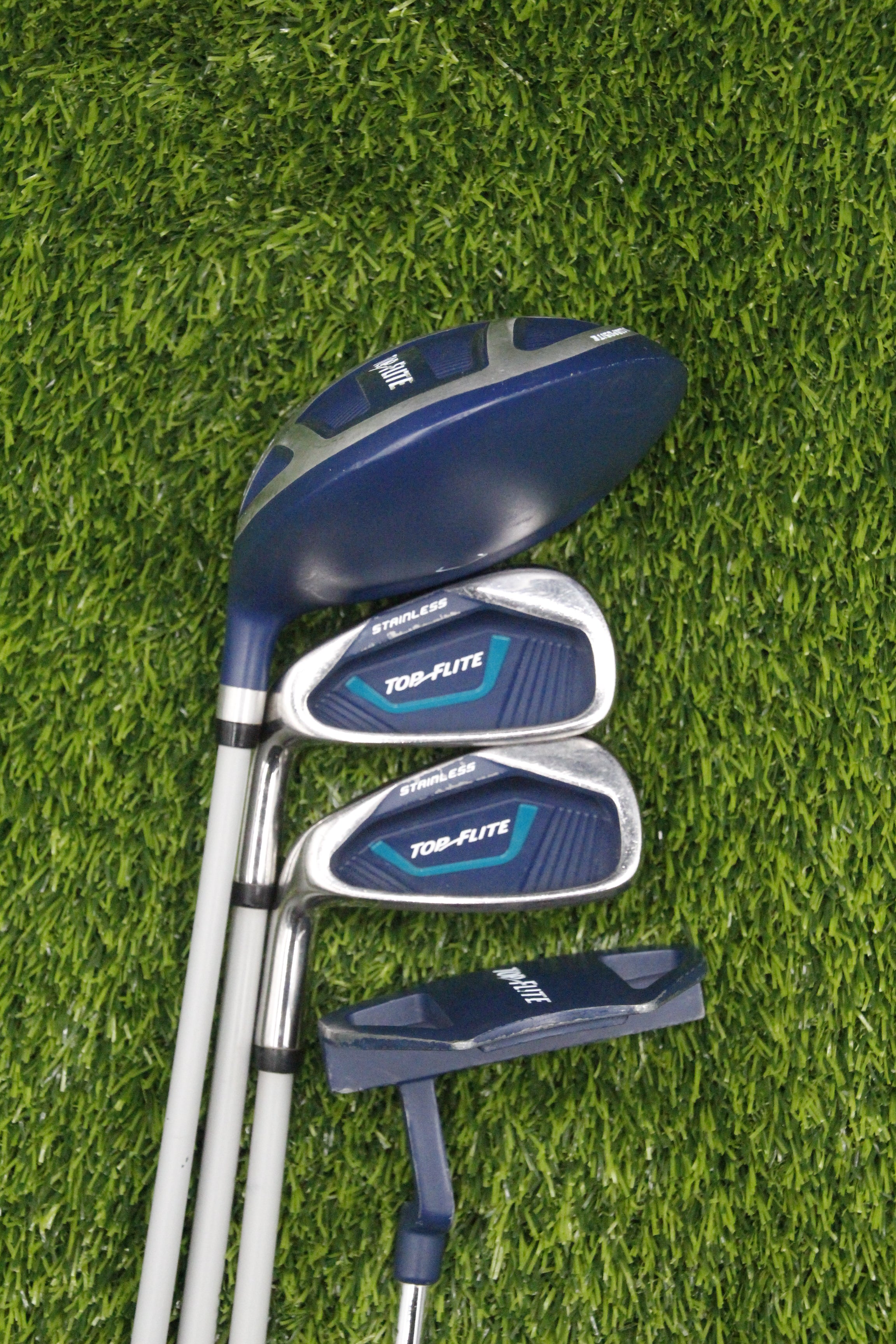 WOMEN Lefty Top Flite Stainless bogeys2Birdies Set L Flex Std Length