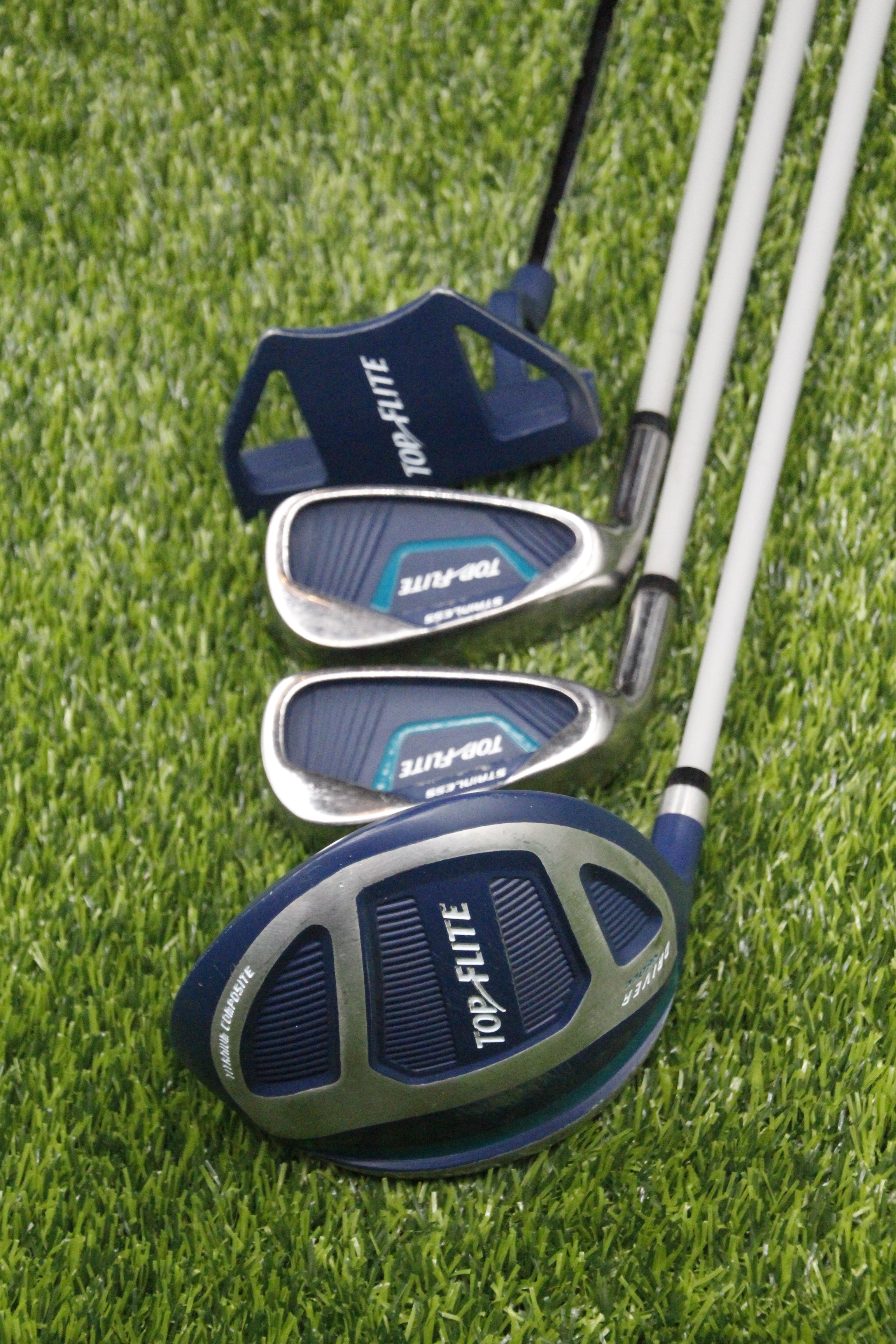 WOMEN Lefty Top Flite Stainless bogeys2Birdies Set L Flex Std Length