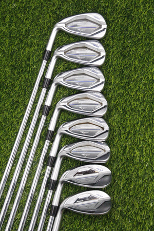 Lefty Mizuno JPX 900 Hot Metal Iron Set 5-PW GW SW R Plus Flex +1.0"