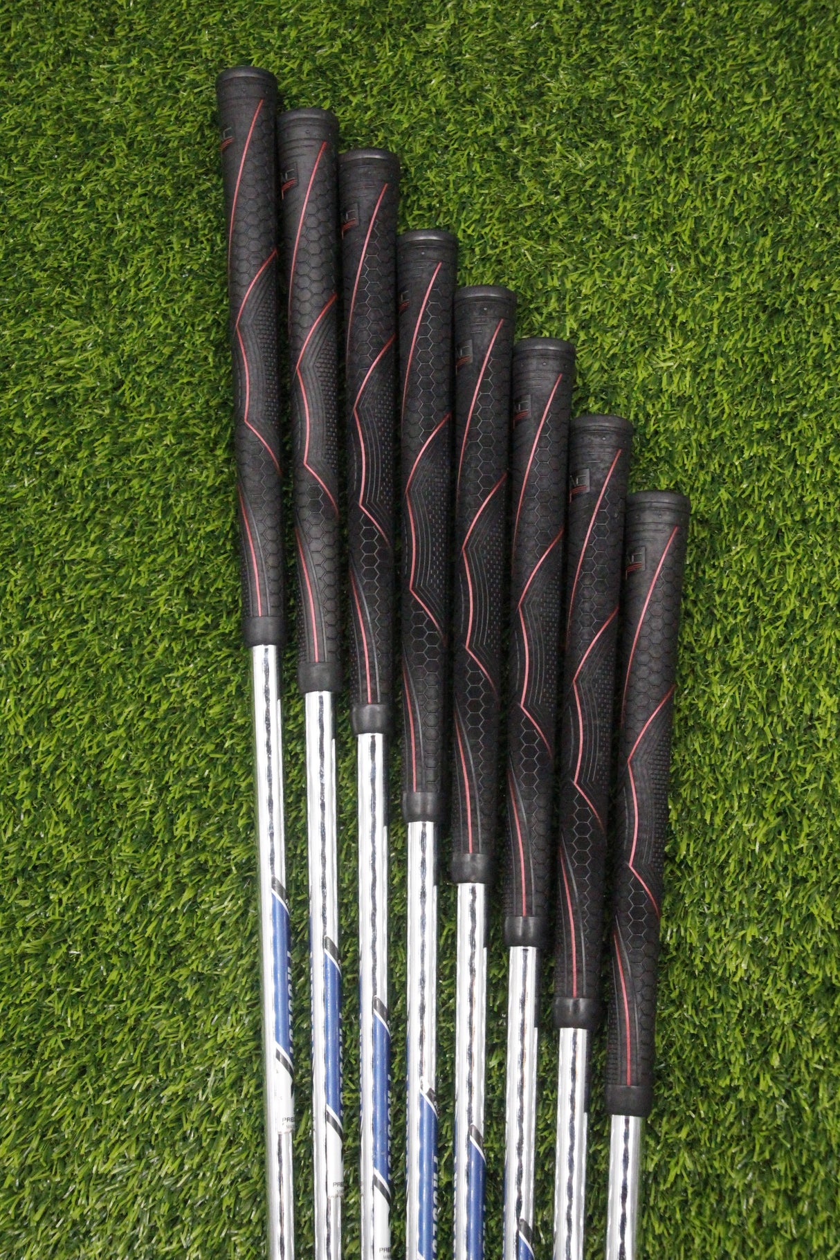 Lefty Mizuno JPX 900 Hot Metal Iron Set 5-PW GW SW R Plus Flex +1.0"