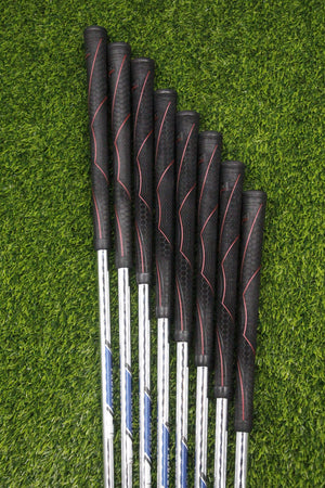 Lefty Mizuno JPX 900 Hot Metal Iron Set 5-PW GW SW R Plus Flex +1.0"