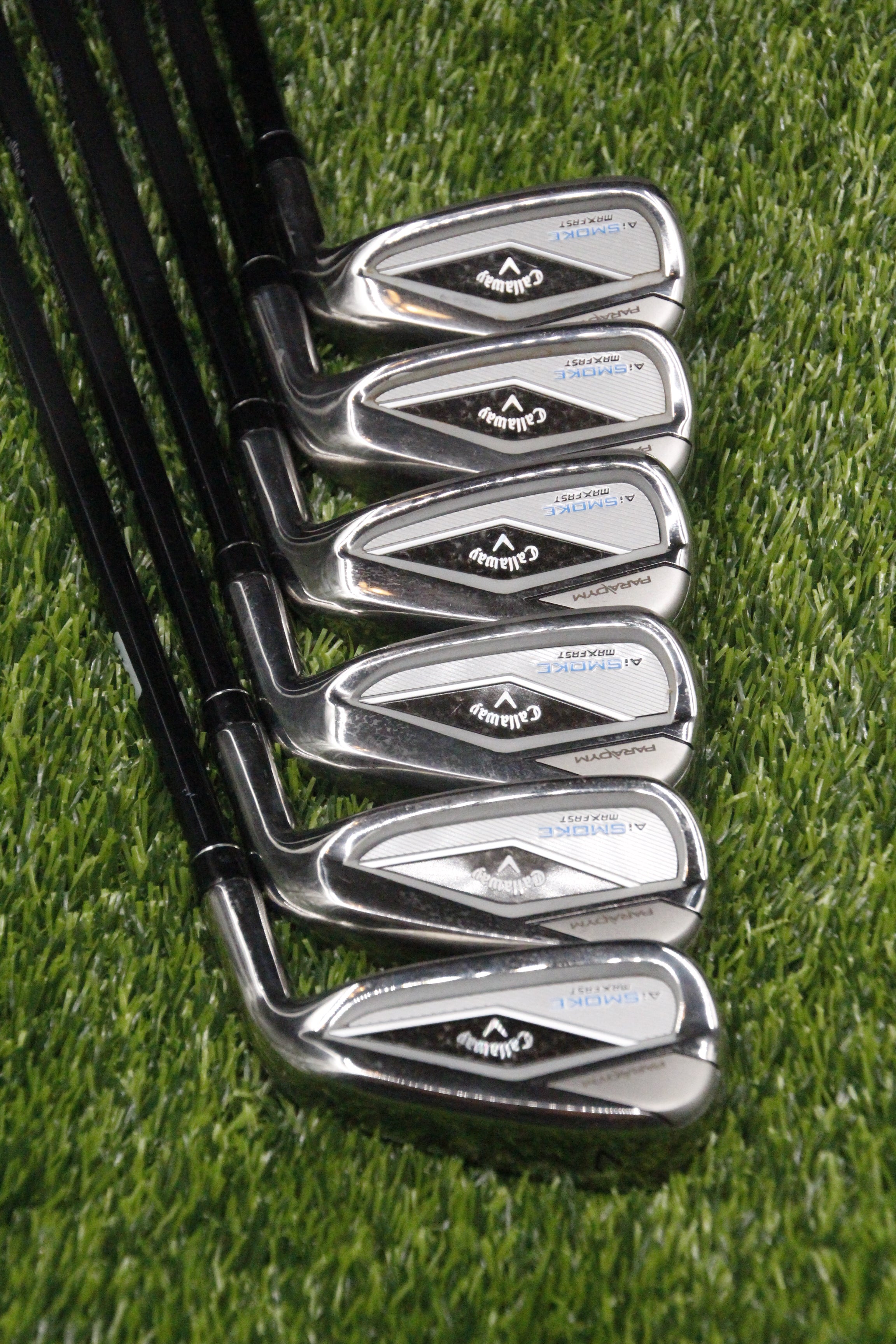 Callaway Ai Smoke Max Fast Iron Set 7-PW AW GW SR Flex +0.5"