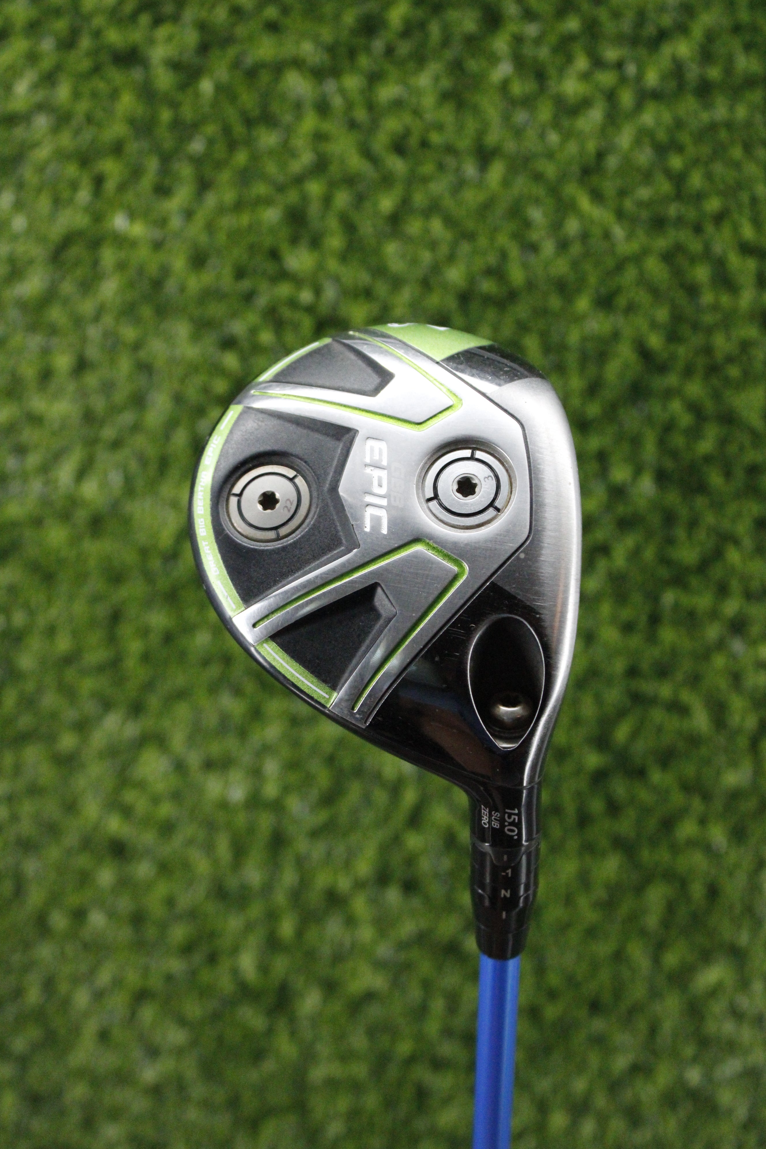 Callaway GBB Epic Sub Zero w/ Oban 15° 3 Wood R Flex 42.5"