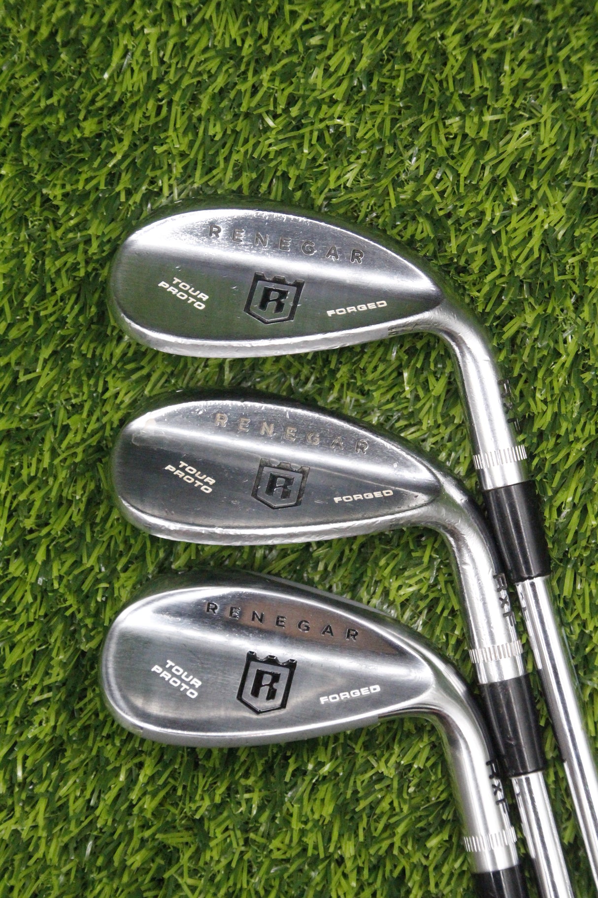 Renegar RxF Tour Proto Forged PW GW SW Wedge Flex 35.5" 35.75" 35.75"