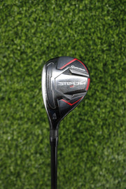 Lefty TaylorMade Stealth 2 Rescue 22° 4 Hybrid S Flex 39.75" w/ HC