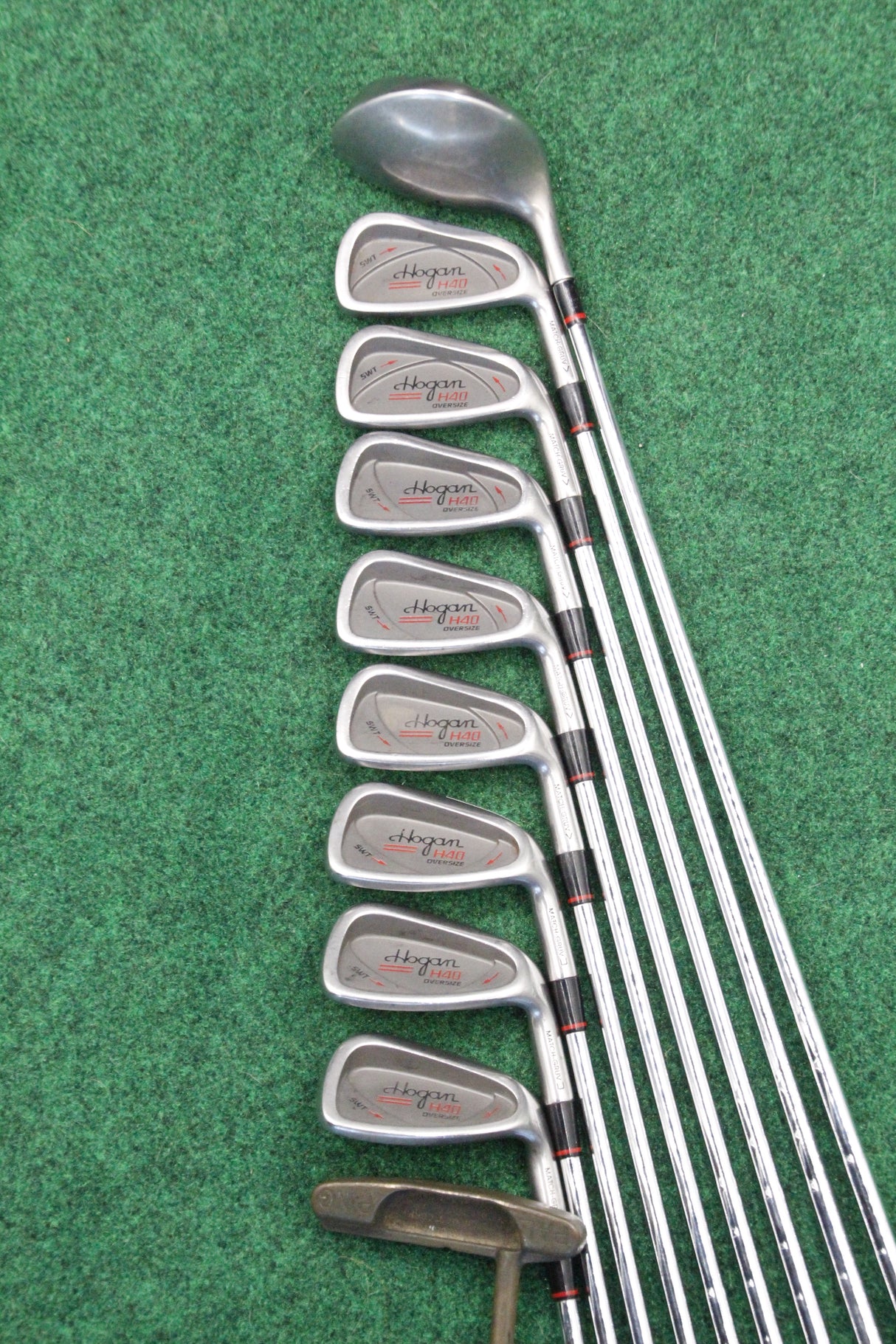 Ben Hogan H40 Oversize Golden Era Set R Flex 35"