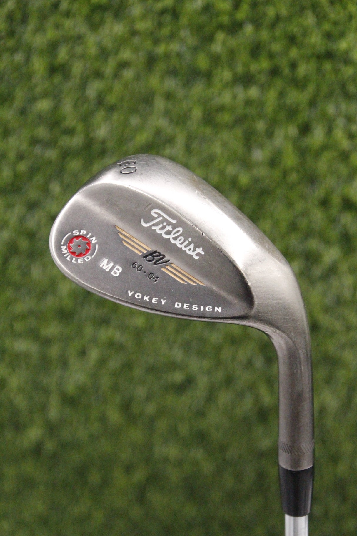 Titleist 2009 Vokey Spin Milled Black 60° LW Wedge Flex 35.25"