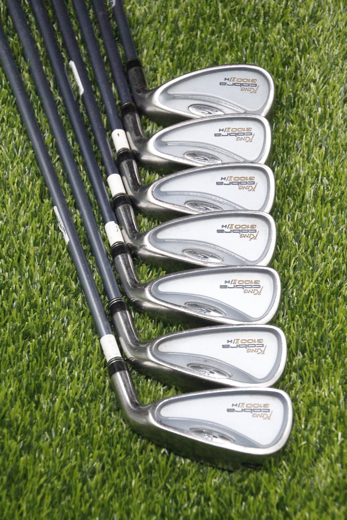 WOMEN Cobra 3100 IH Iron Set 4-6i 8-PW SW L Flex +0.5"