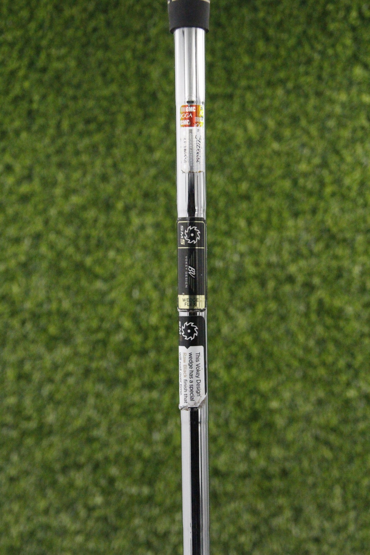 Titleist Vokey SM5 Raw Black 56° SW Wedge Flex 35.25"