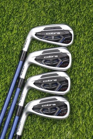 Lefty Cobra King LTDx One Length w/ LAGOLF Bryson Series Shaft Iron Set 7-PW S Flex 37"