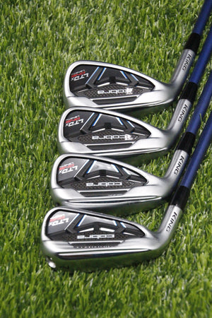 Lefty Cobra King LTDx One Length w/ LAGOLF Bryson Series Shaft Iron Set 7-PW S Flex 37"