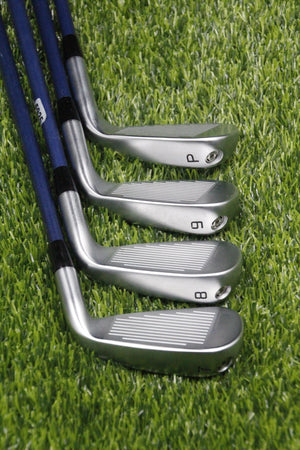 Lefty Cobra King LTDx One Length w/ LAGOLF Bryson Series Shaft Iron Set 7-PW S Flex 37"