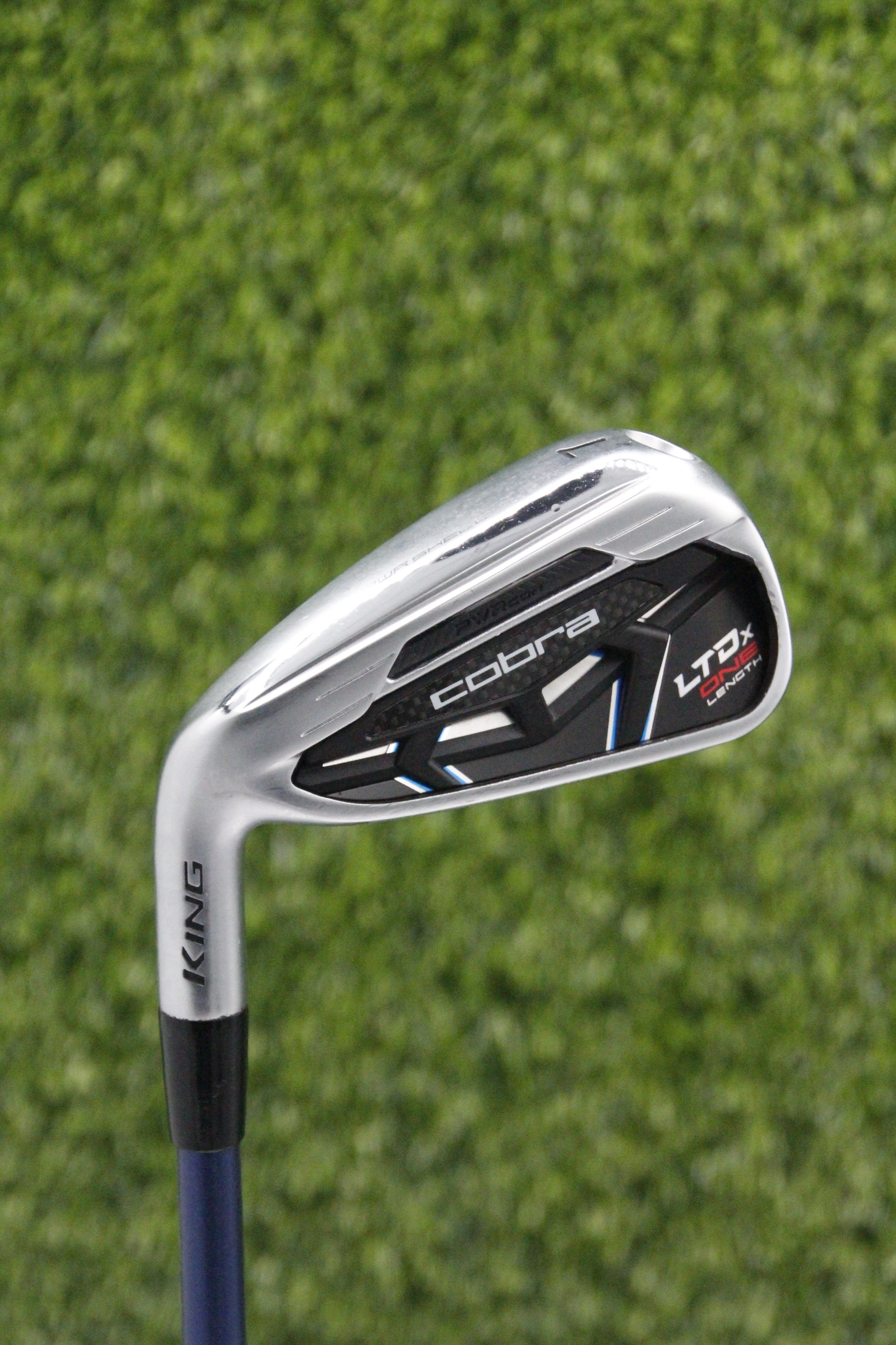 Lefty Cobra King LTDx One Length w/ LAGOLF Bryson Series Shaft Iron Set 7-PW S Flex 37"