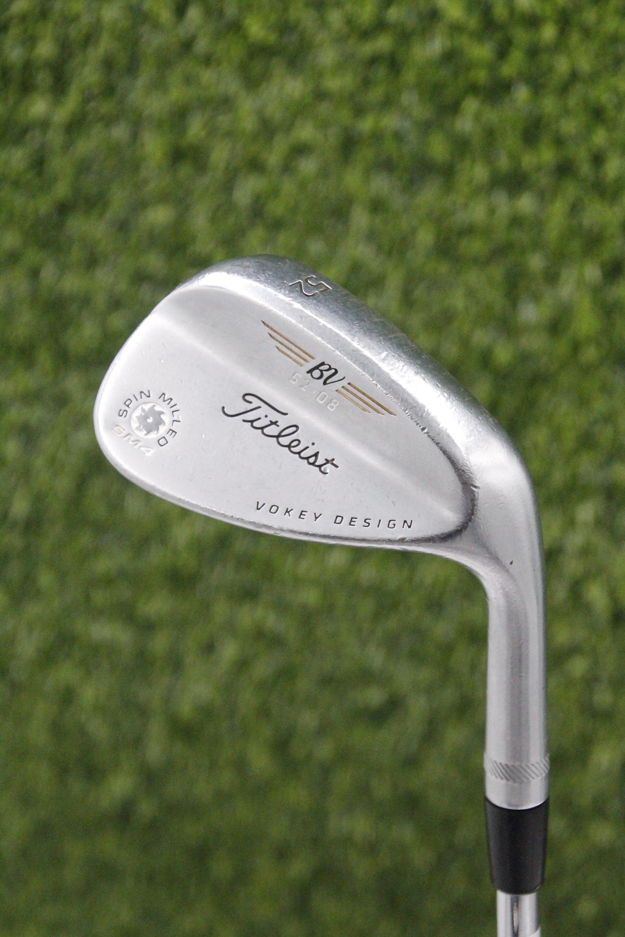 Titleist Vokey Spin Milled SM4 Chrome 52° GW S Flex 35.75"