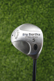 Callaway Big Bertha Steelhead 5 Wood S Flex 41.75"