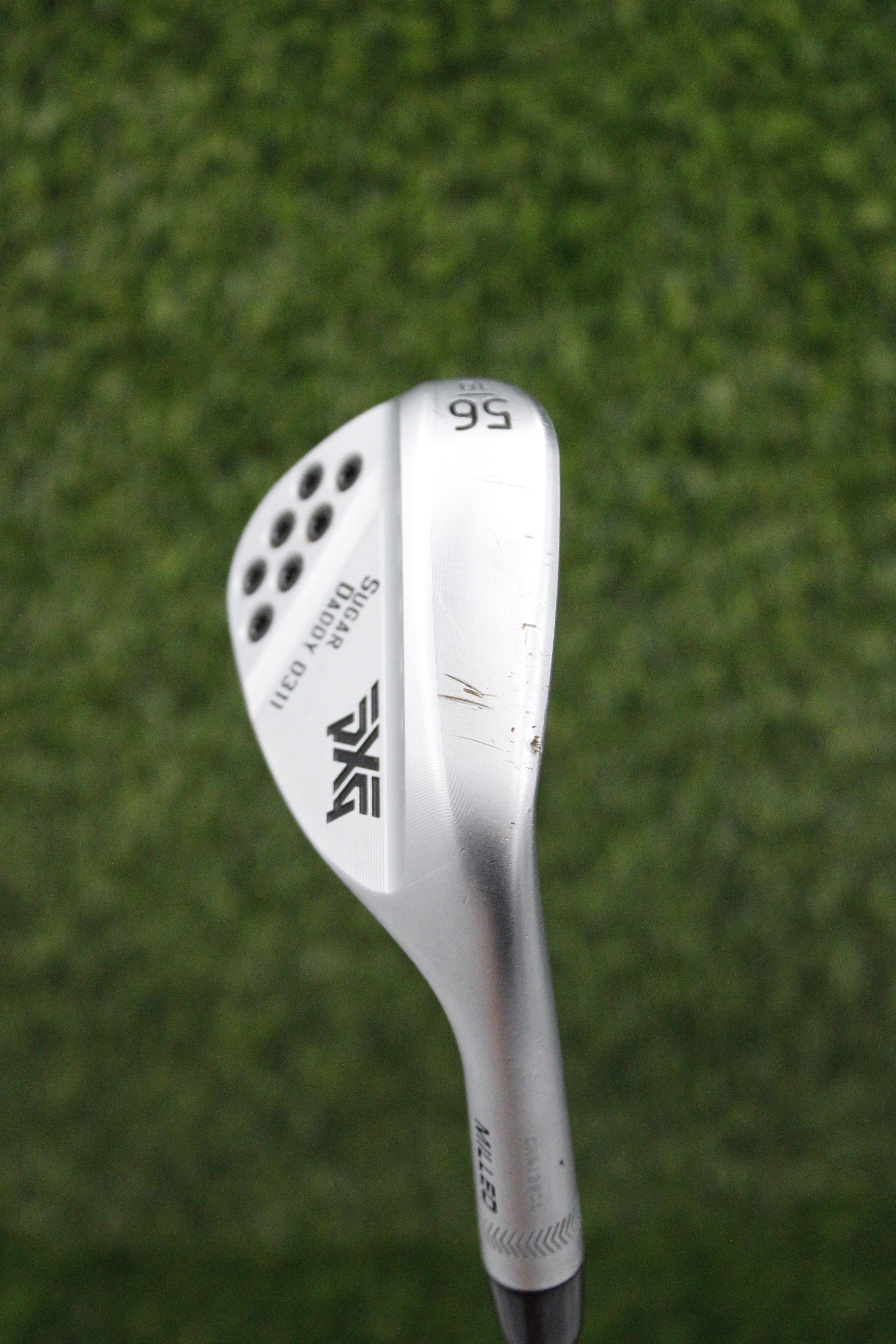 PXG 0311 Sugar Daddy Milled Chrome 56° SW R Plus Flex 35"