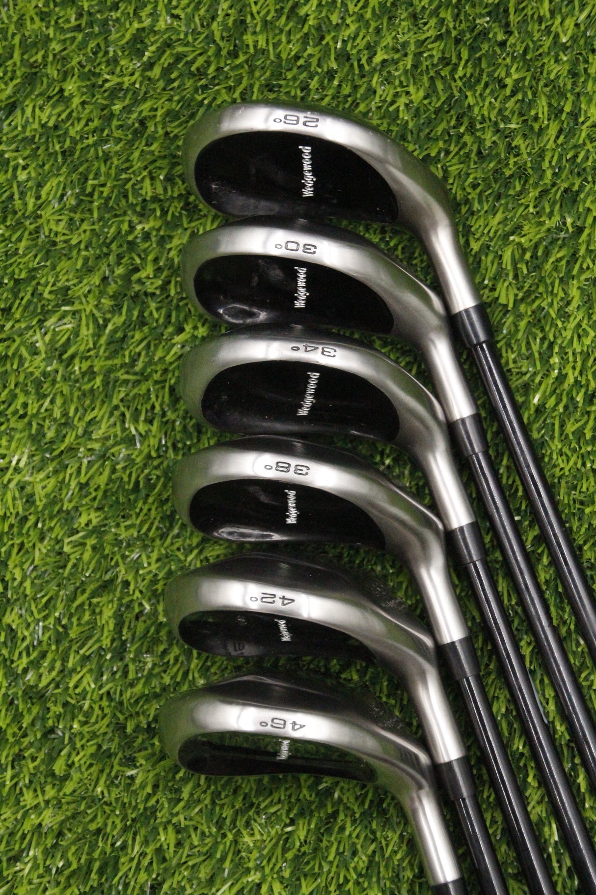 Wedgewood Silver IR Series Wood Iron Set 5-PW R Flex 38" w/ HC